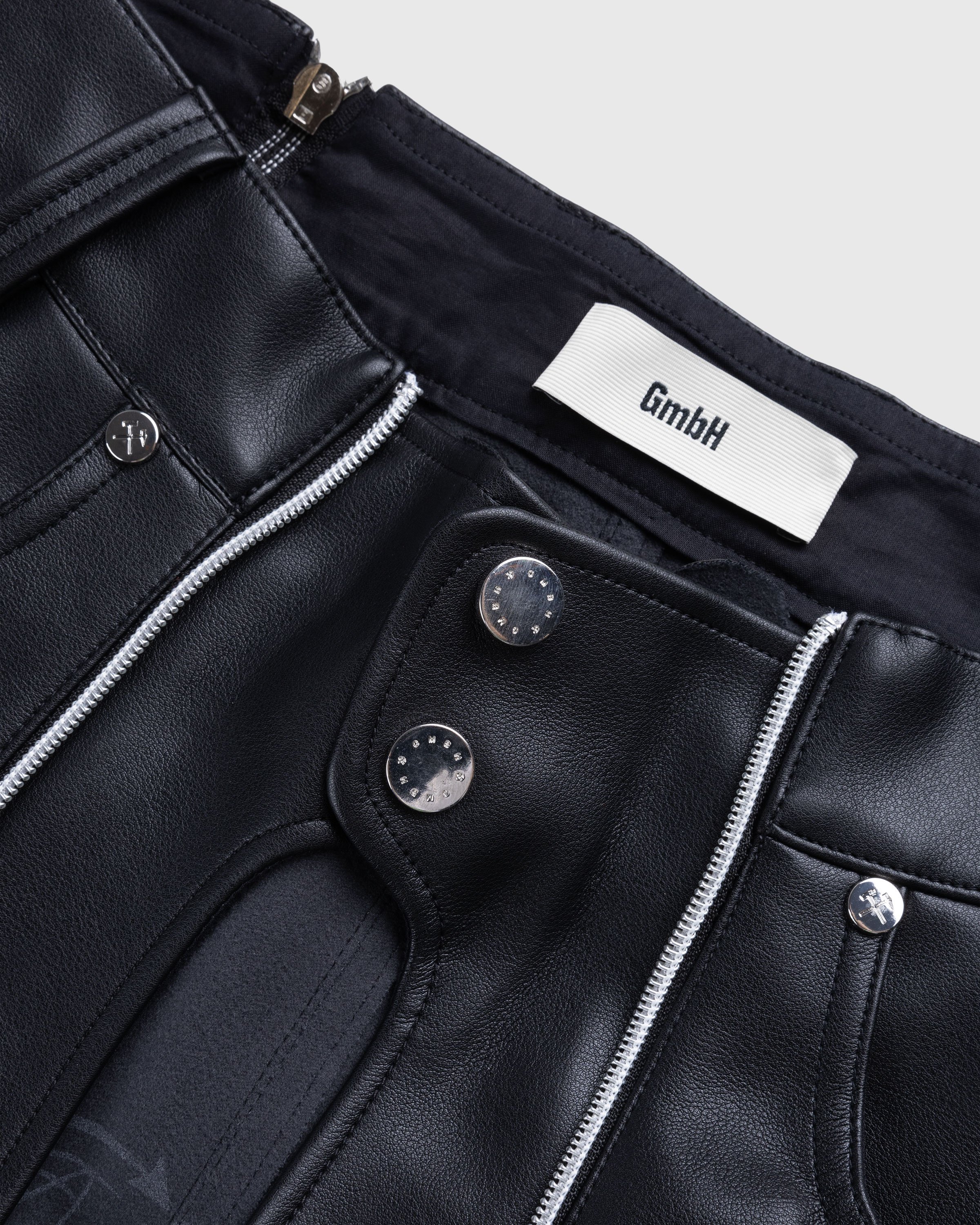 GmbH - Lata Pleather Trousers Black - Clothing - Black - Image 6