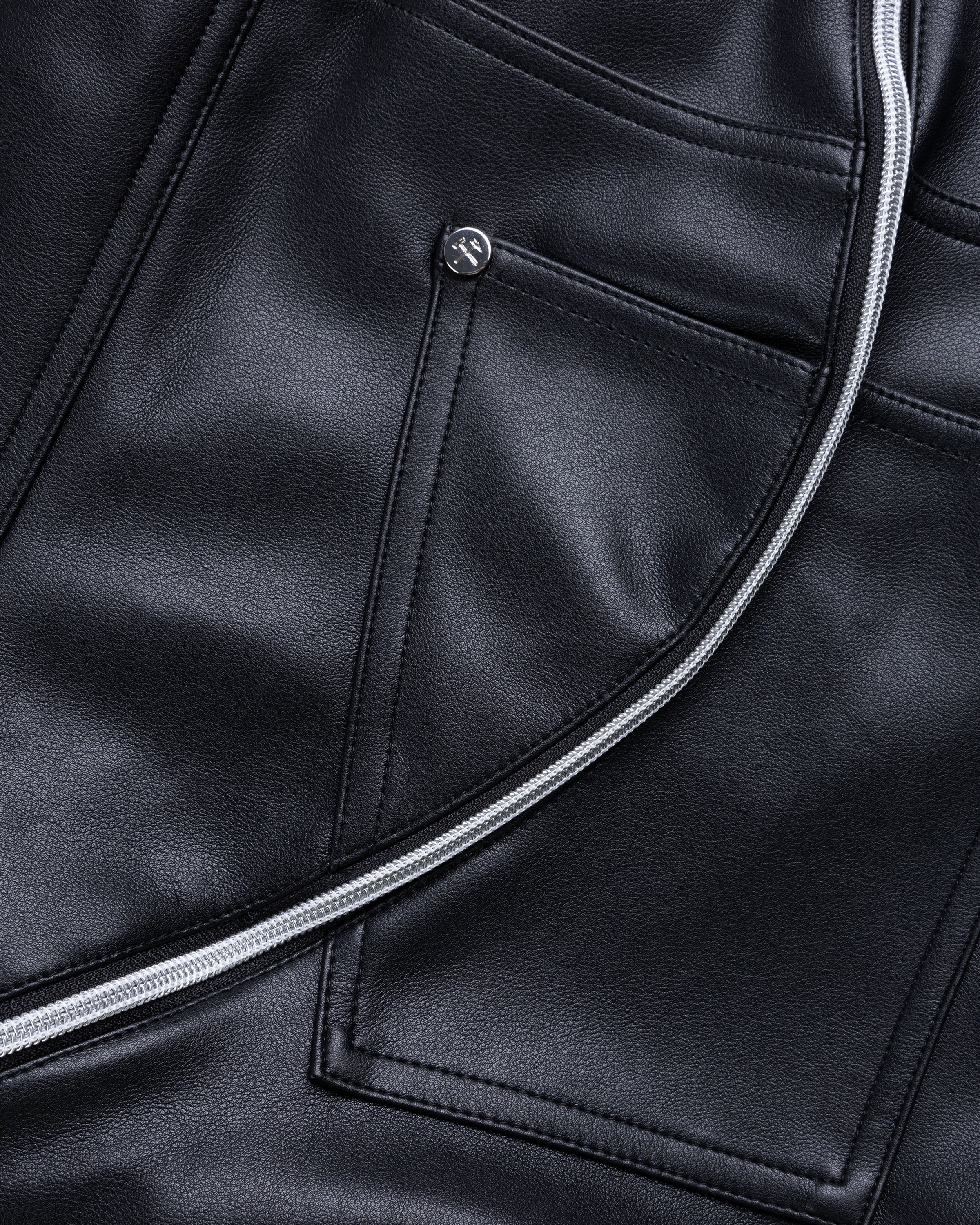 GmbH - Lata Pleather Trousers Black - Clothing - Black - Image 7