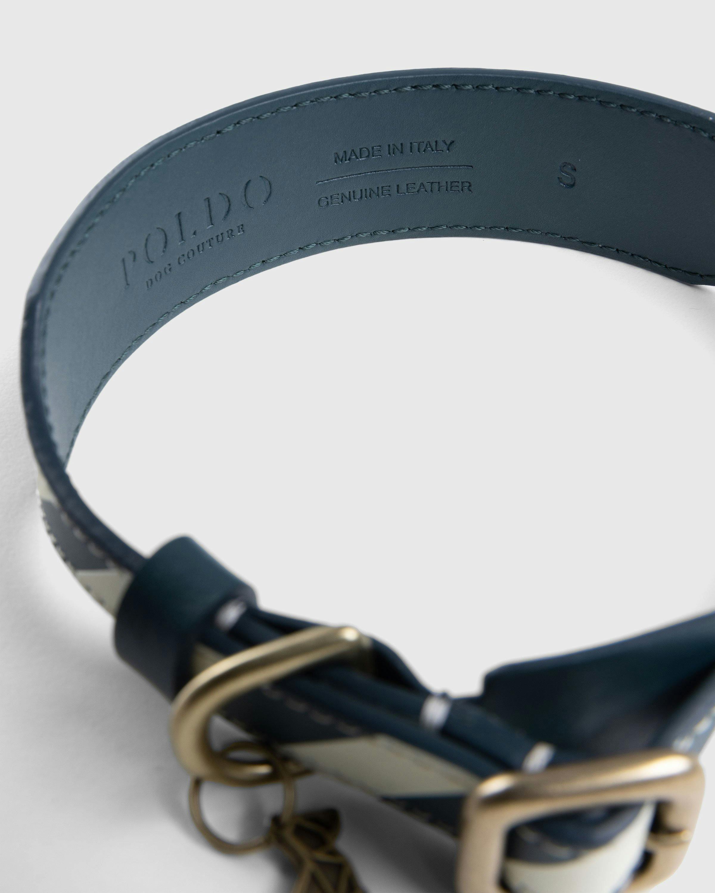 Poldo x Highsnobiety - Striped Dog Collar - Lifestyle - Green/White - Image 5