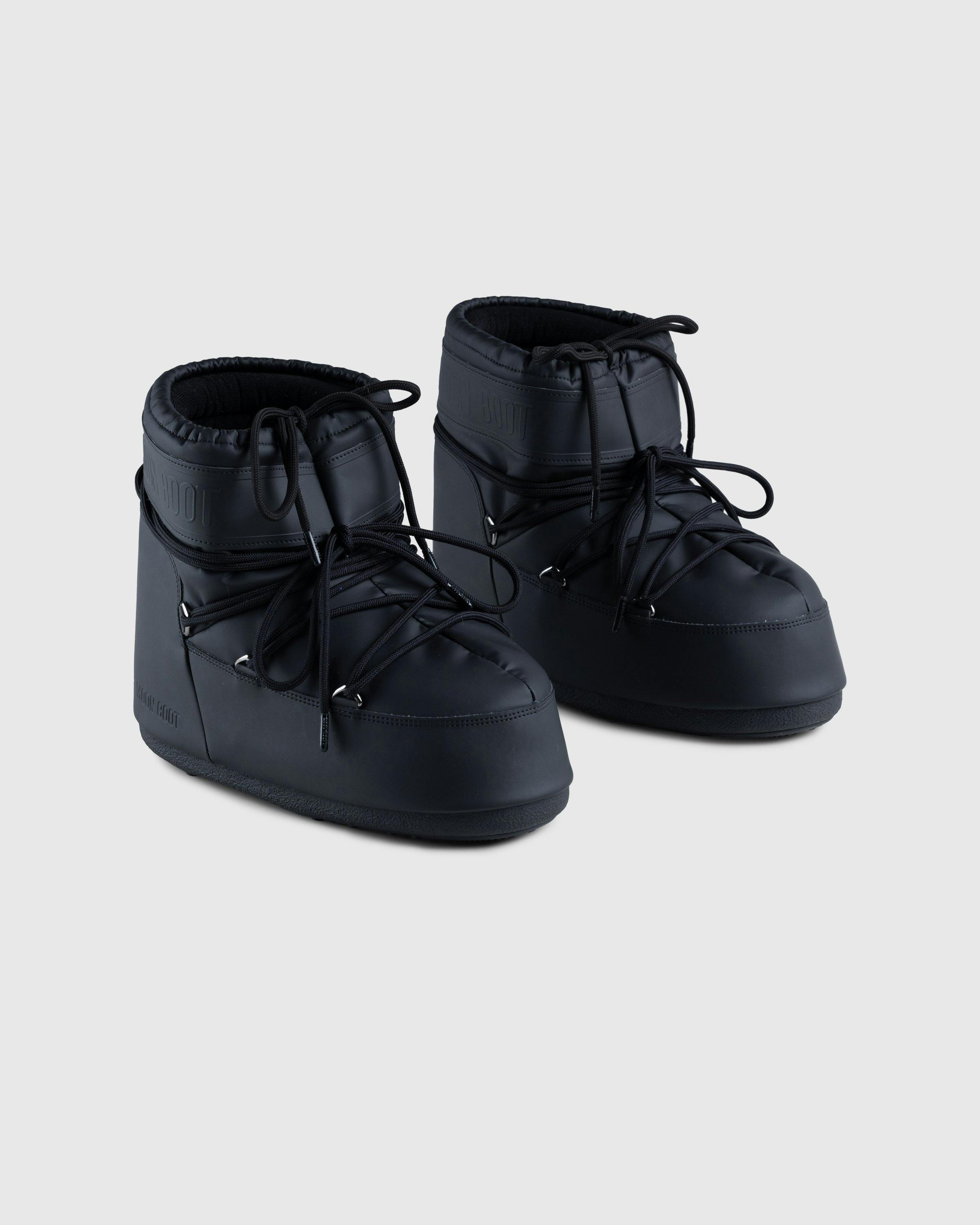 Moon Boot - Icon Low Rubber Boots Black - Footwear - Black - Image 3