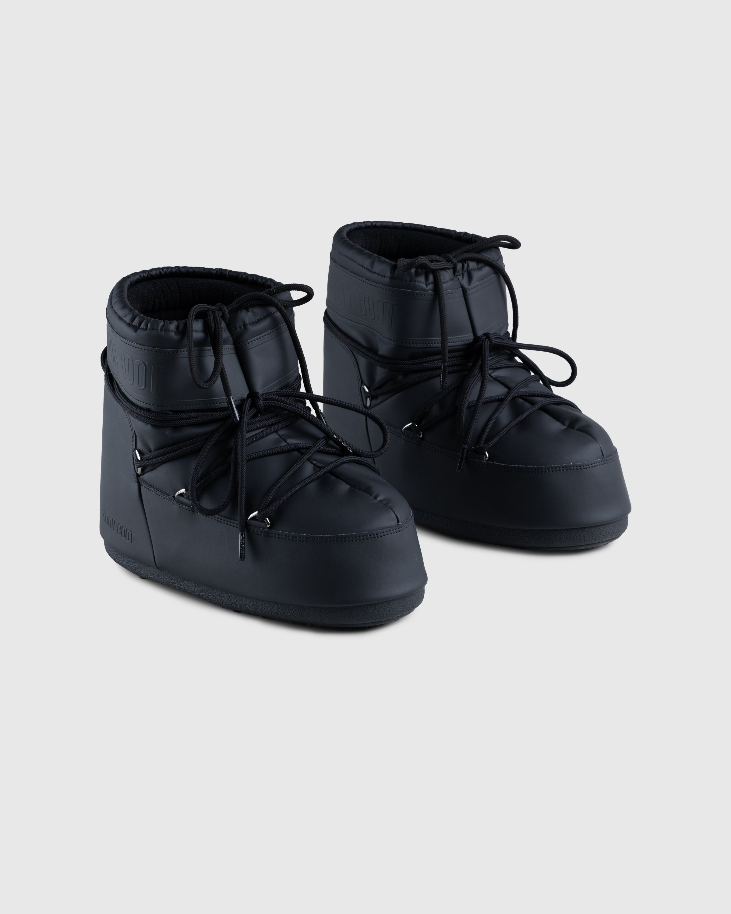 Moon Boot - Icon Low Rubber Boots Black - Footwear - Black - Image 3