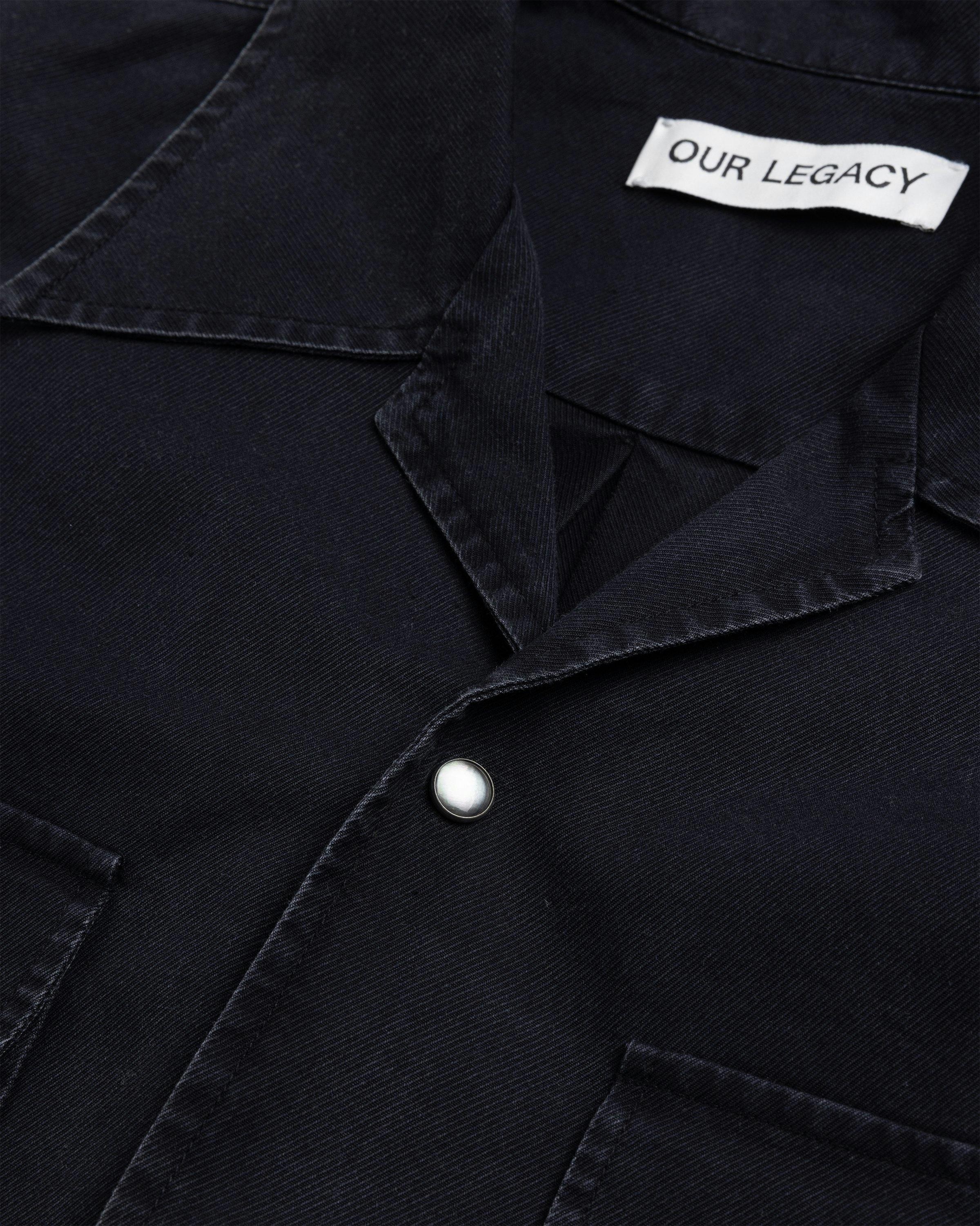 Our Legacy - Poco Shirt Black Cosmic Twill - Clothing - Black - Image 5