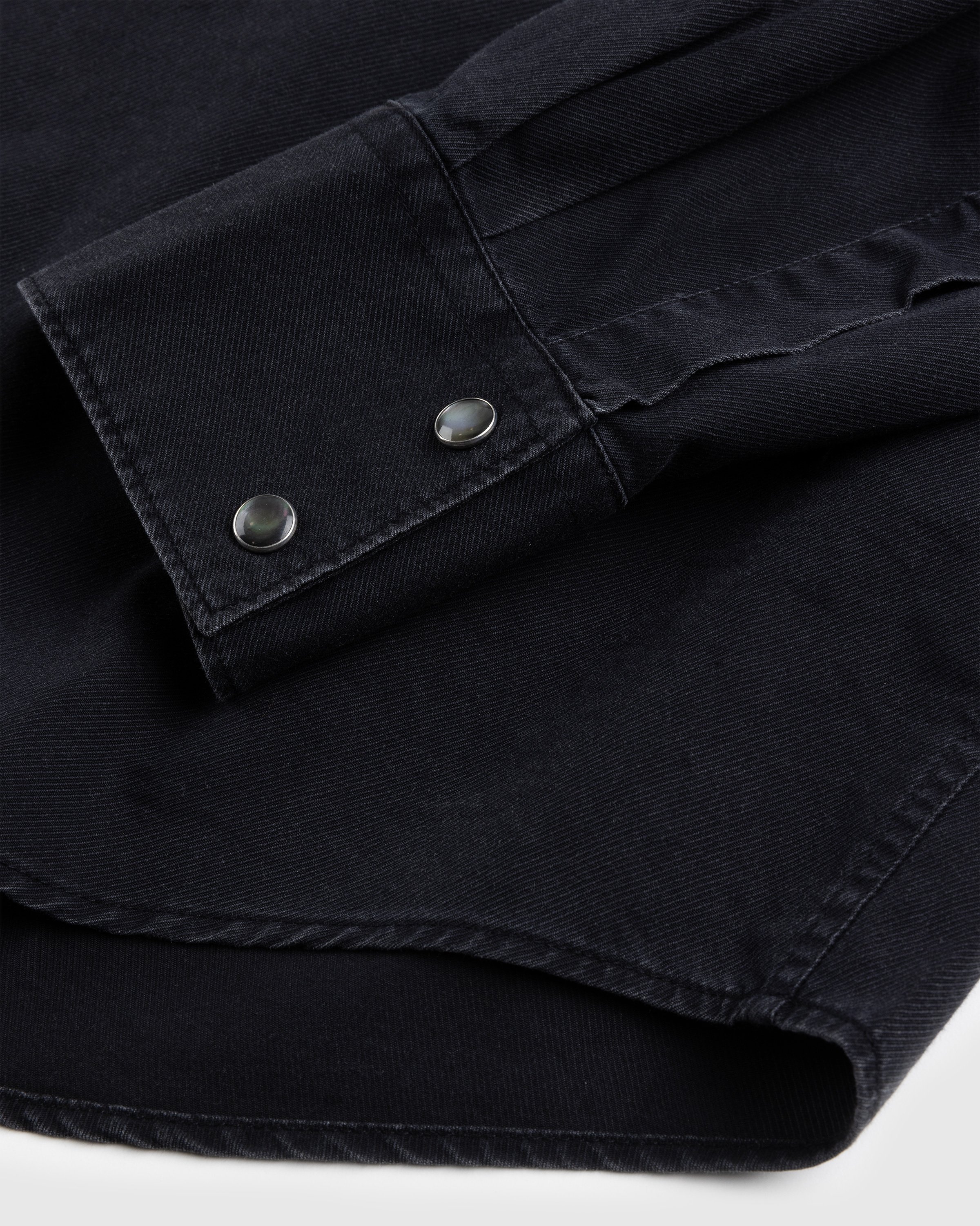 Our Legacy - Poco Shirt Black Cosmic Twill - Clothing - Black - Image 6