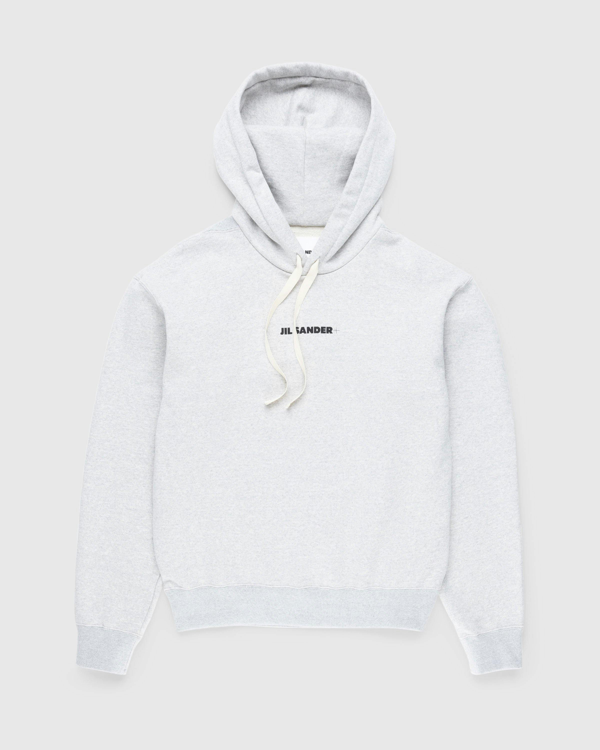 Jil Sander - Logo Hoodie Grey - Clothing - Green - Image 1