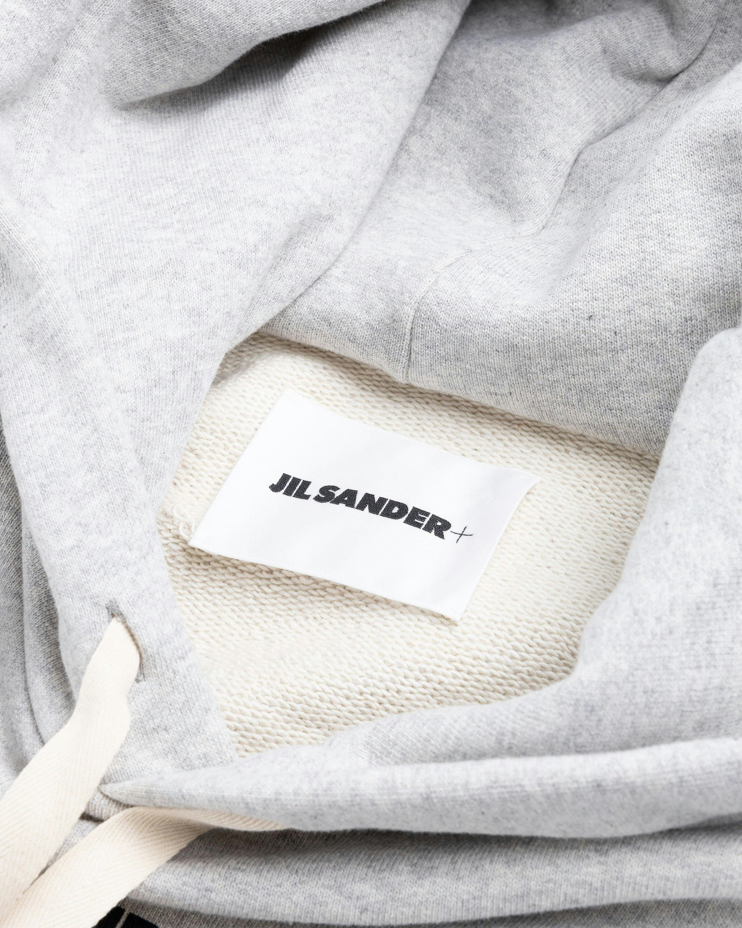 Jil Sander - Logo Hoodie Grey - Clothing - Green - Image 5