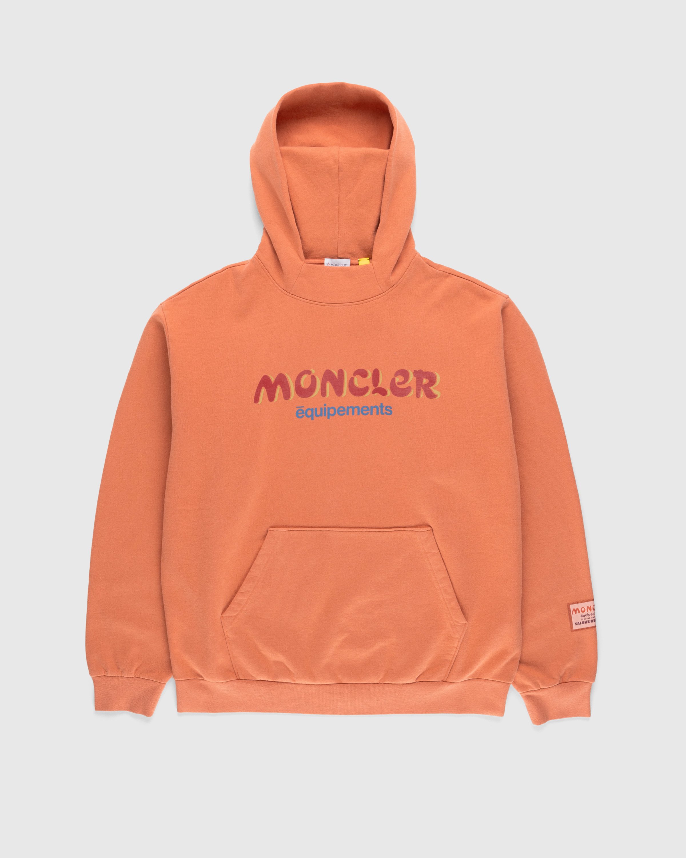 Moncler x Salehe Bembury - Logo Hoodie Beige - Clothing - Beige - Image 1