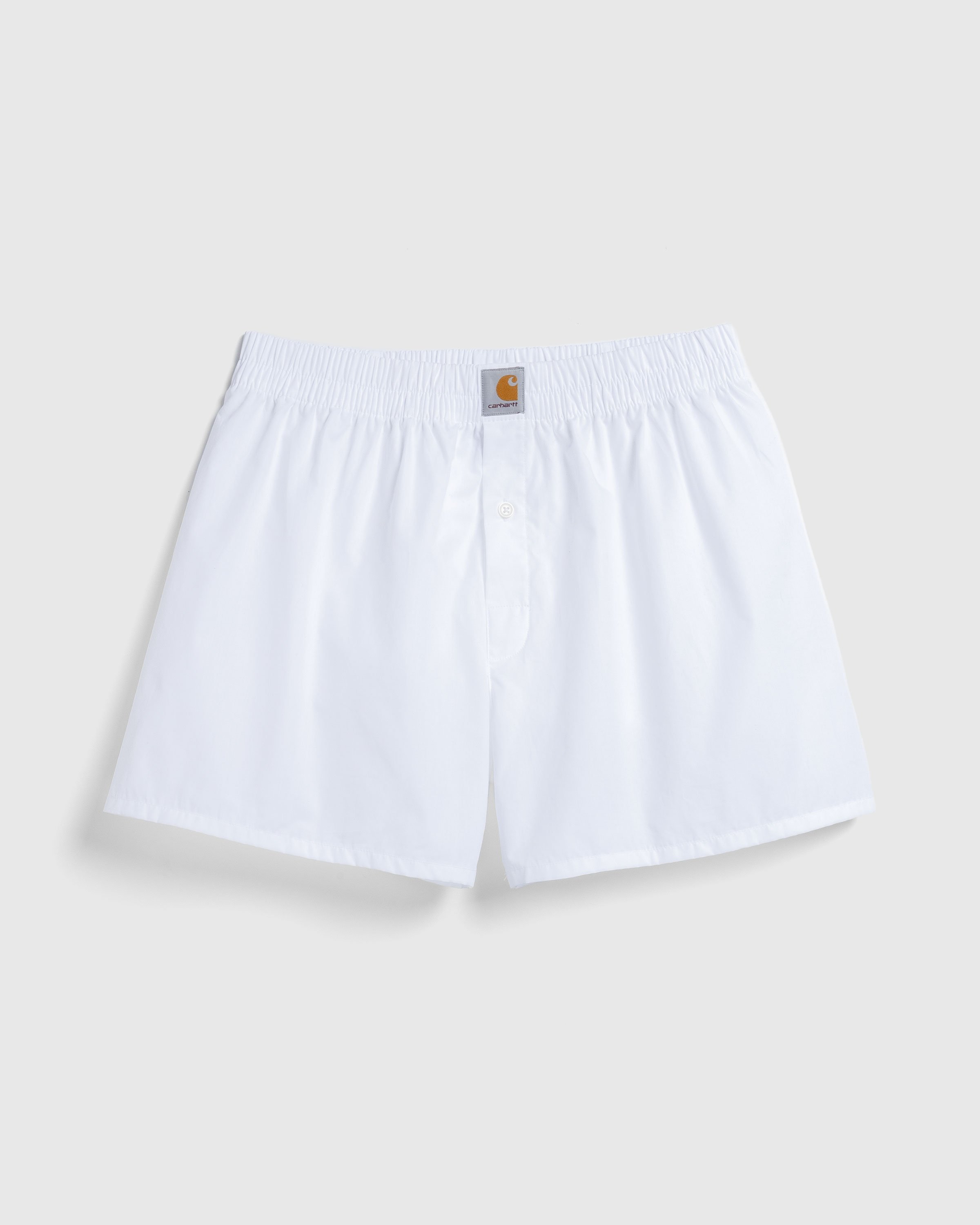 Carhartt WIP - Cotton Boxer White - Clothing - White - Image 1