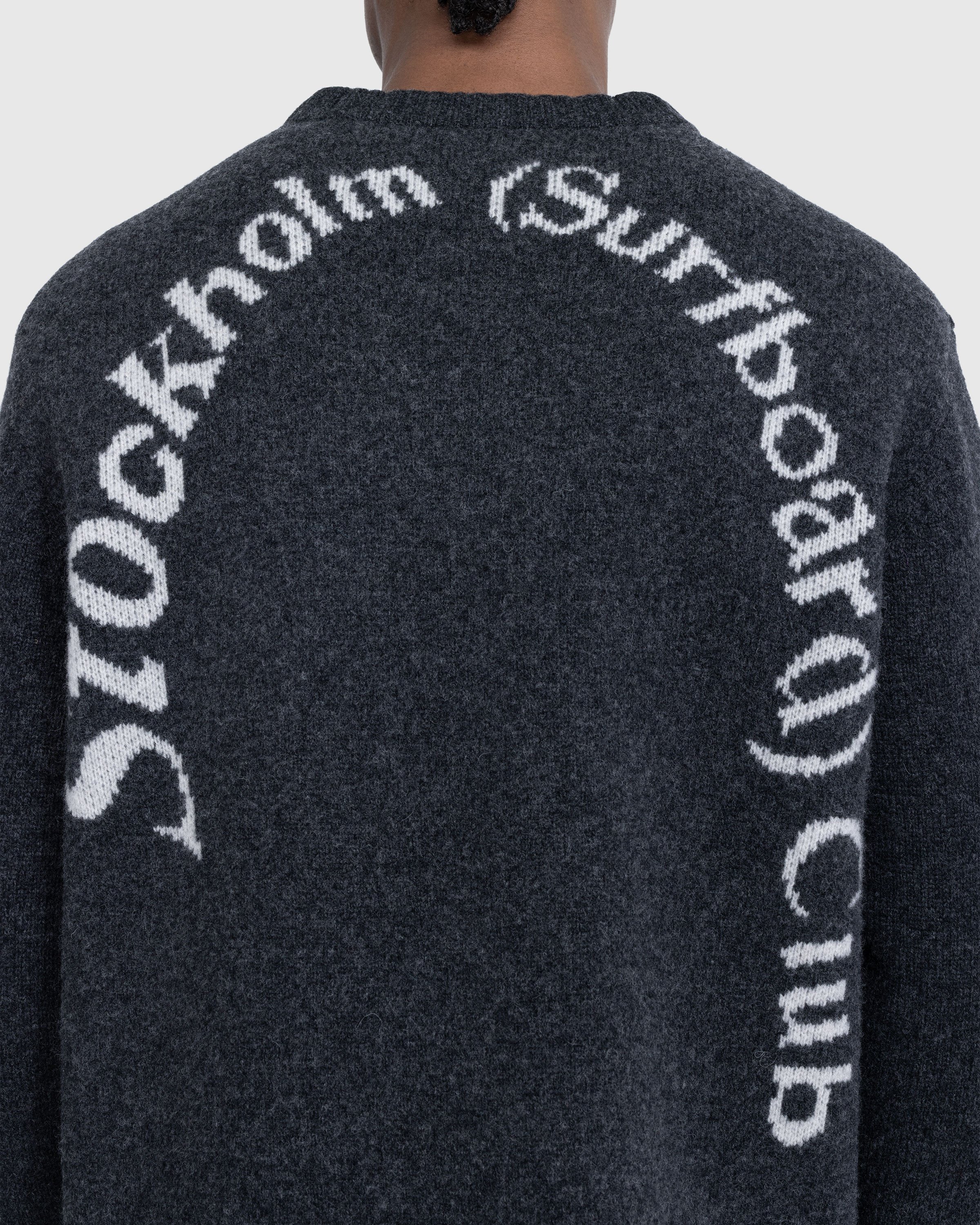 Stockholm Surfboard Club - Knit Sweat Black Black - Clothing - Black - Image 5