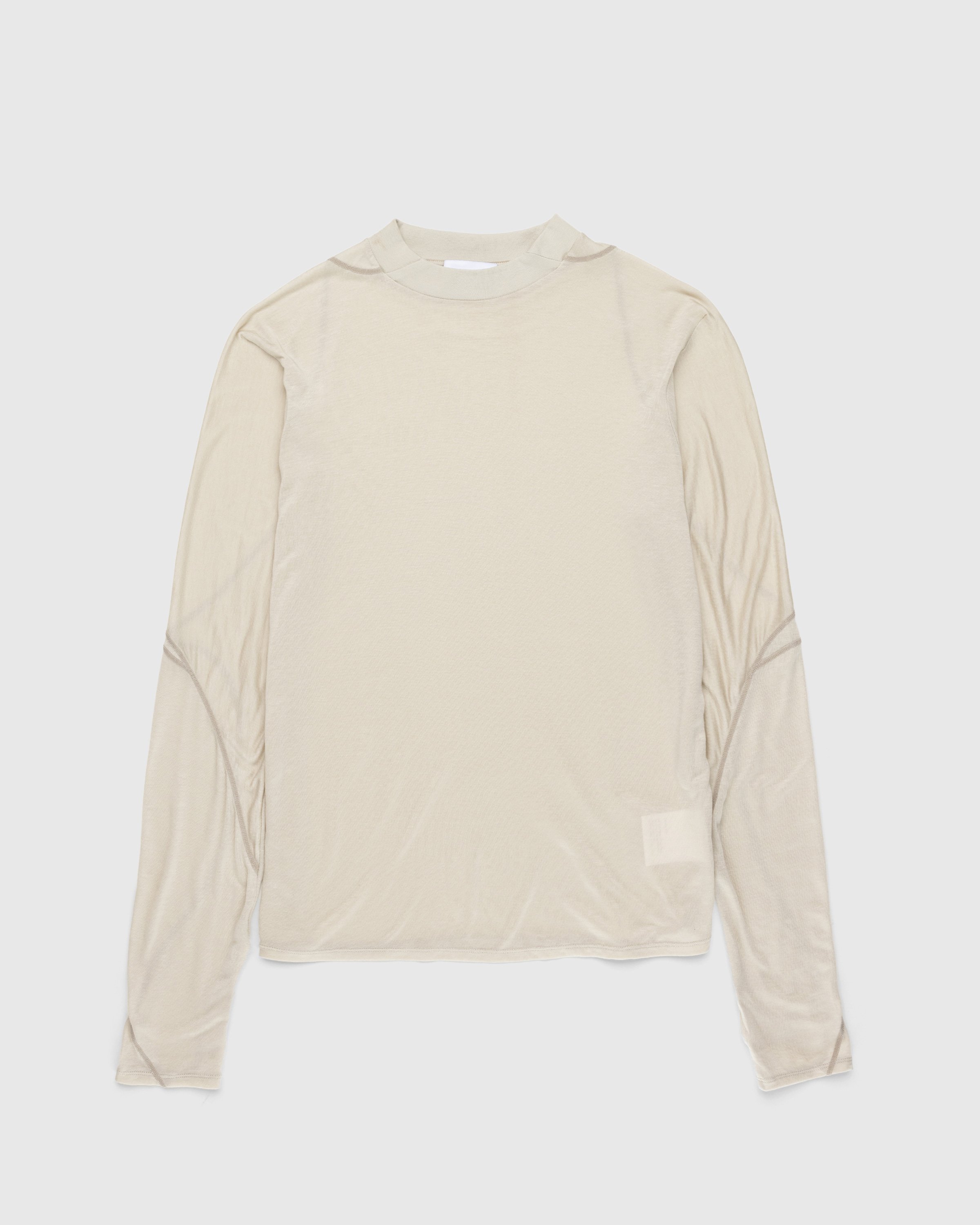 Post Archive Faction (PAF) - 5.0+ Longsleeve Right Oat - Clothing - Beige - Image 1
