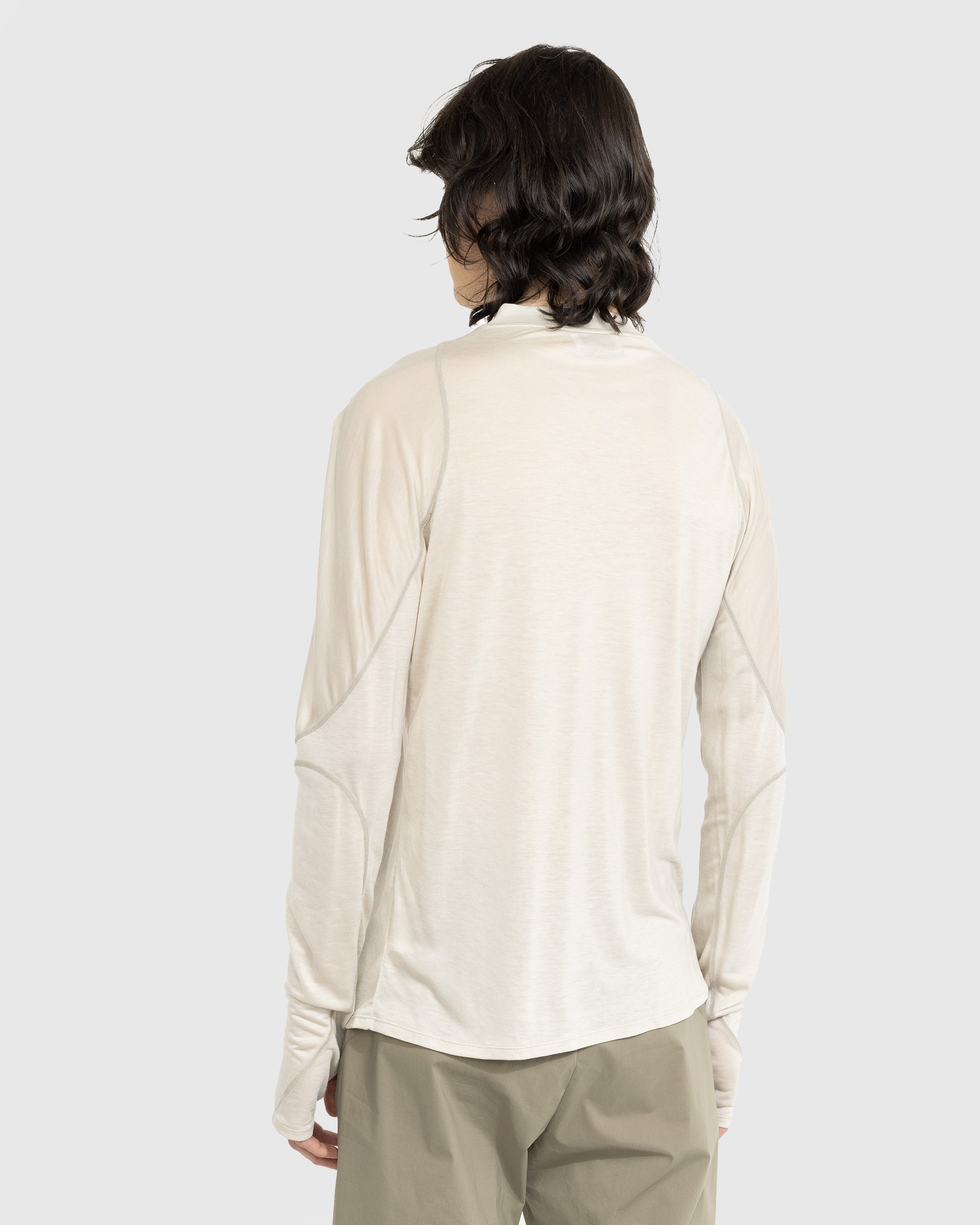 Post Archive Faction (PAF) - 5.0+ Longsleeve Right Oat - Clothing - Beige - Image 3