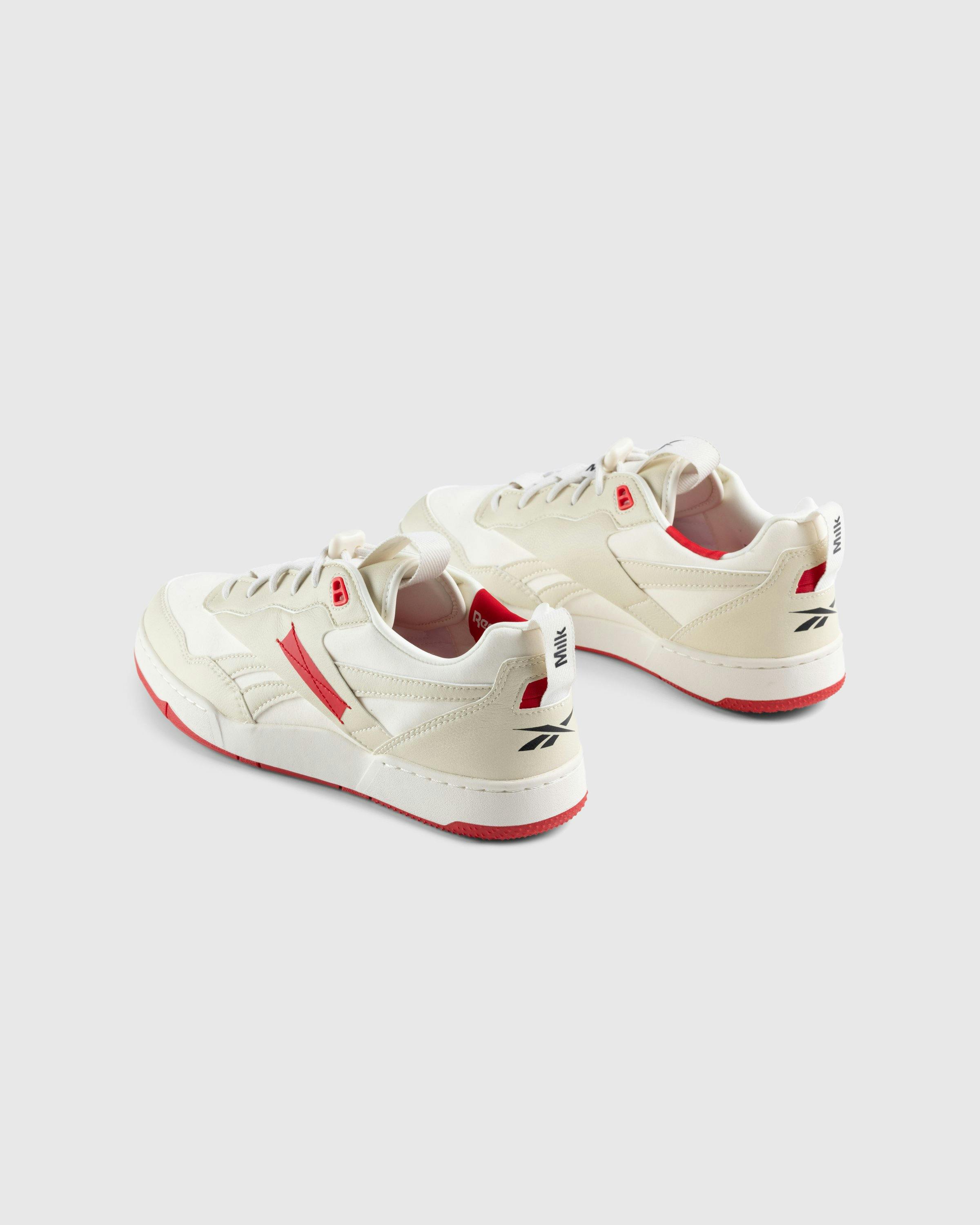 Reebok x Milk Makeup - BB 4000 II Vegan Vintage Chalk/Vector Red/Core Black - Footwear - Blue - Image 4