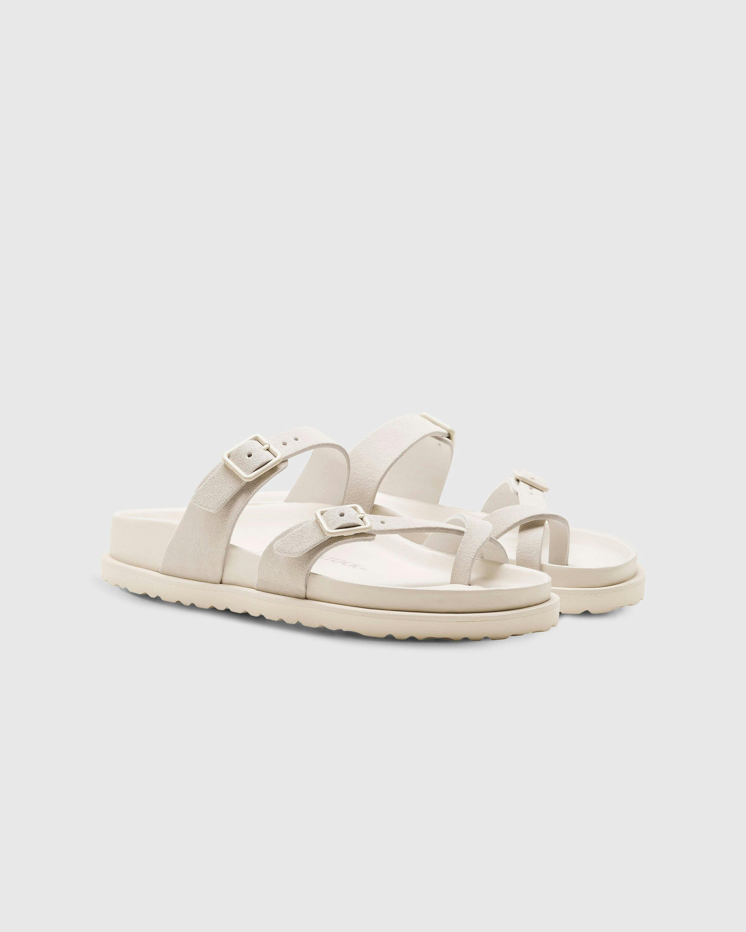 Birkenstock - Mayari Suede Leather Bone - Footwear - White - Image 2