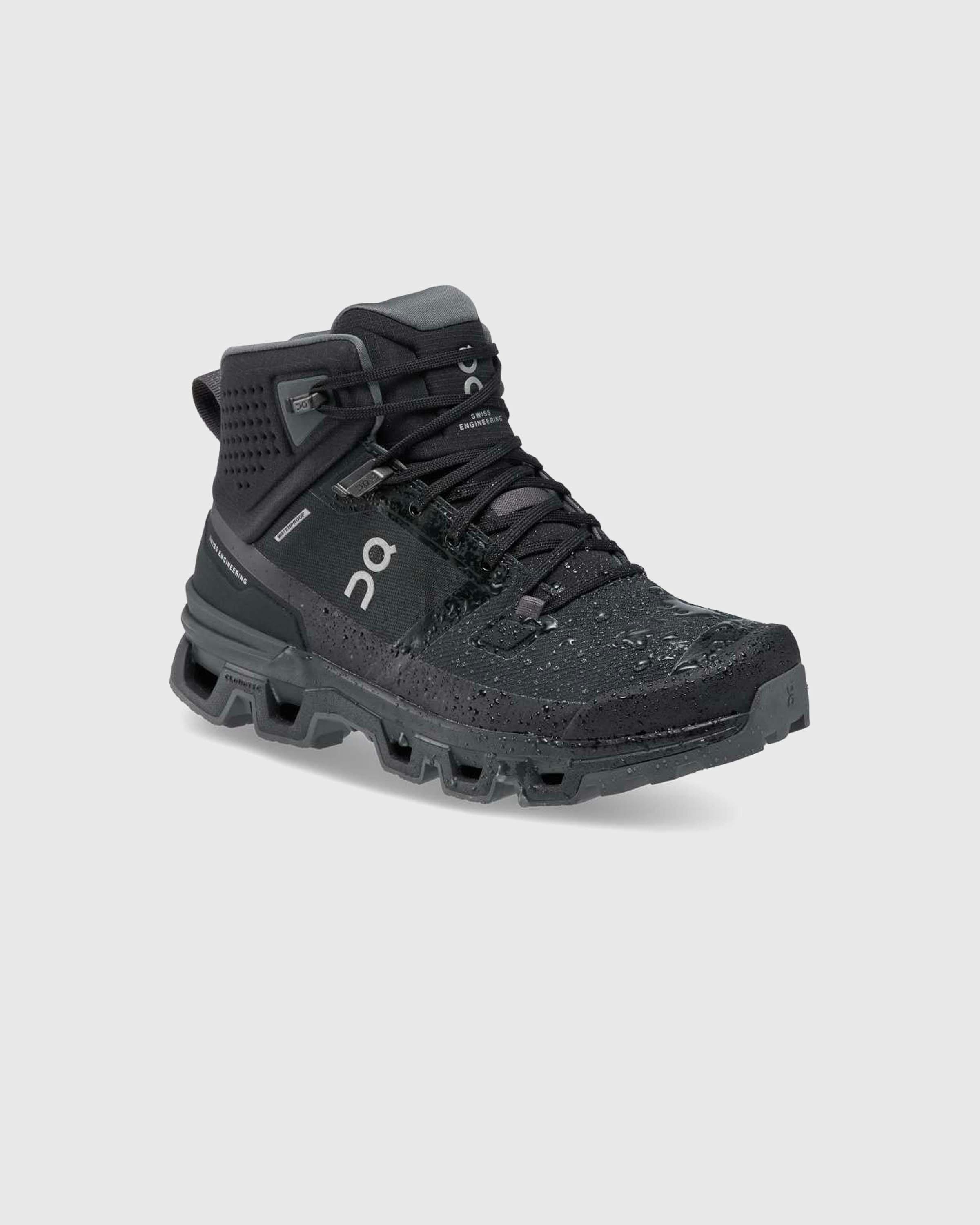 On - Cloudrock 2 Waterproof Black/Eclipse - Footwear - Black - Image 3