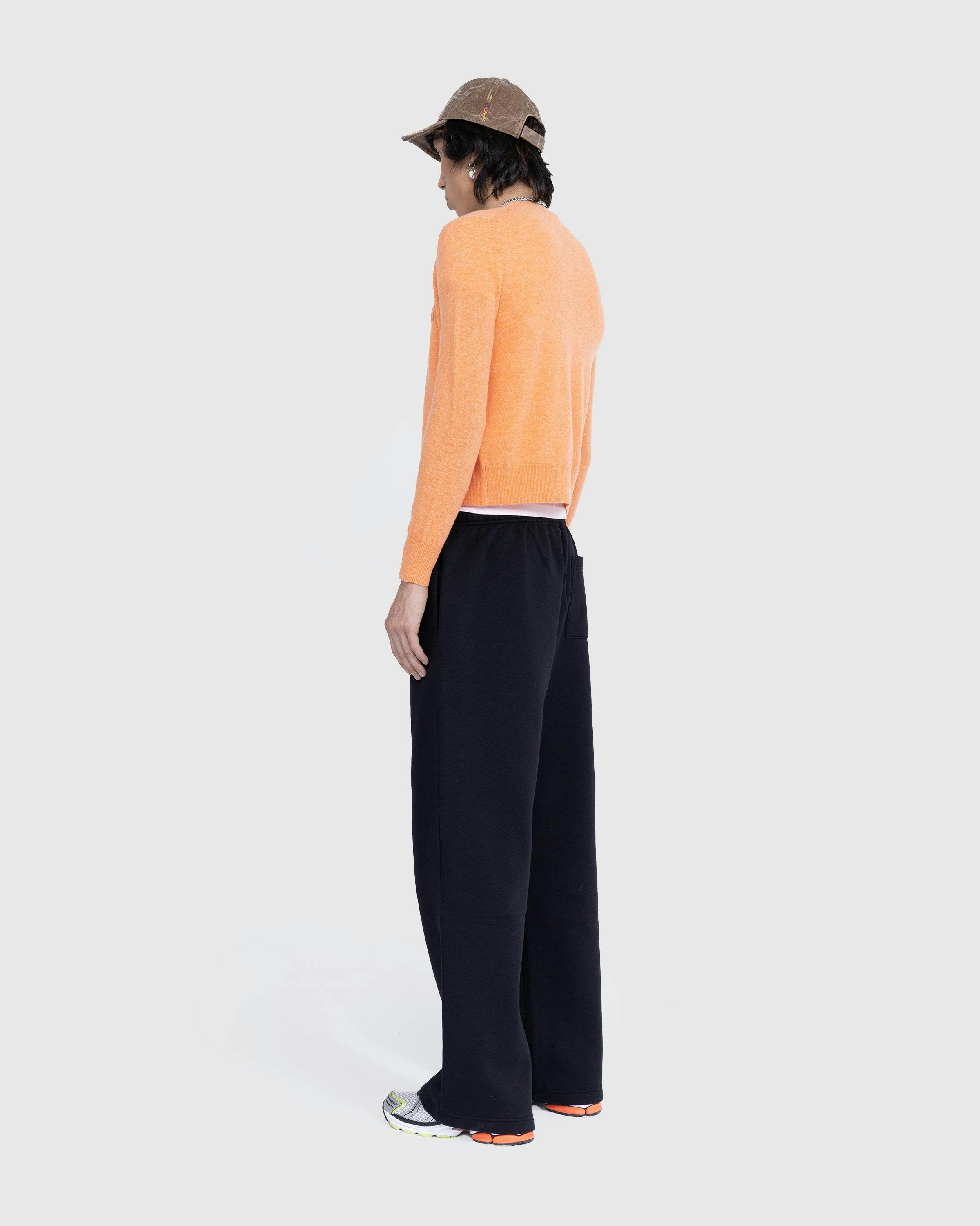 Acne Studios - Cotton Sweatpants Black - Clothing - Black - Image 4