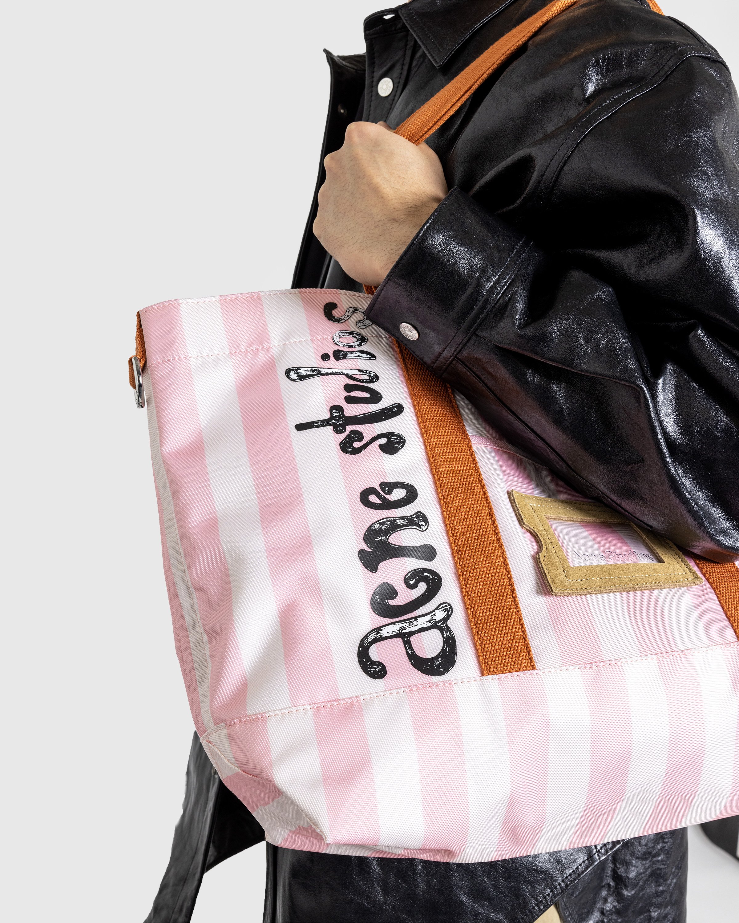 Acne Studios - FN-UX-BAGS000153 Light Pink/ Off White - Accessories - Pink - Image 3