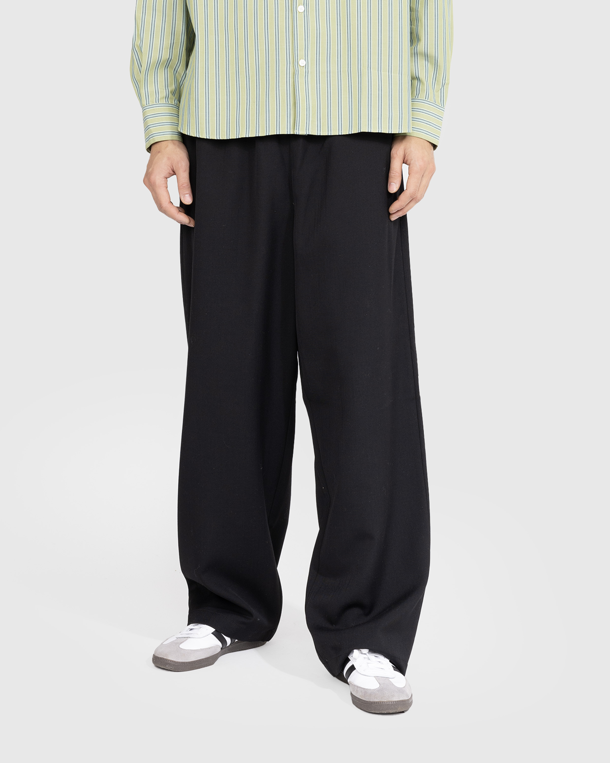 Acne Studios - Tailored Trousers Black - Clothing - Black - Image 2