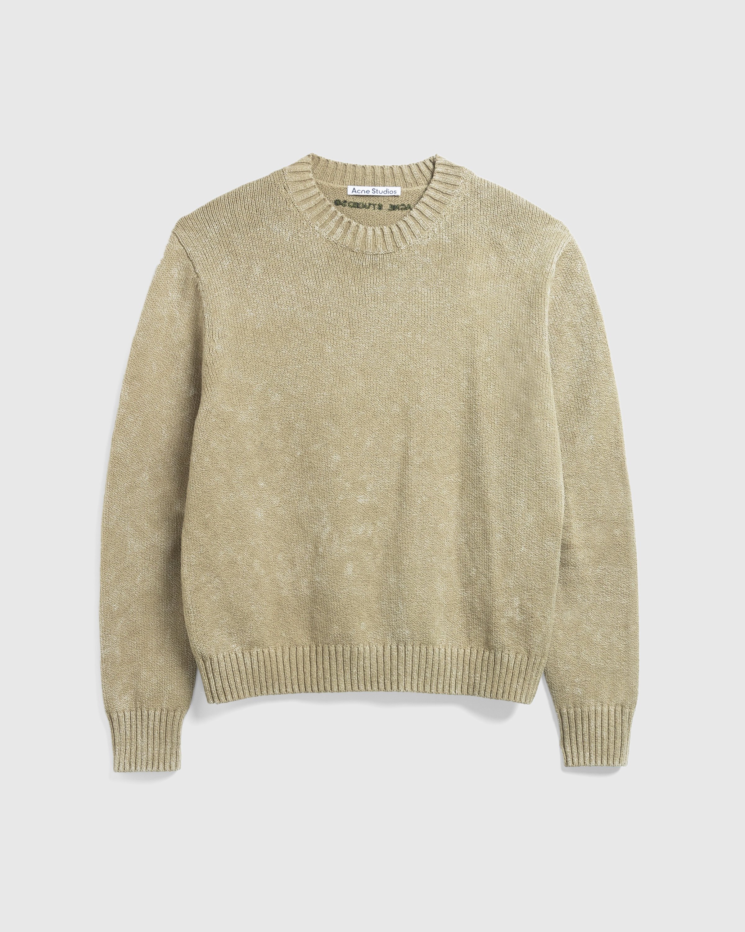 Acne Studios - FN-MN-KNIT000443 Olive Green - Clothing - Green - Image 1