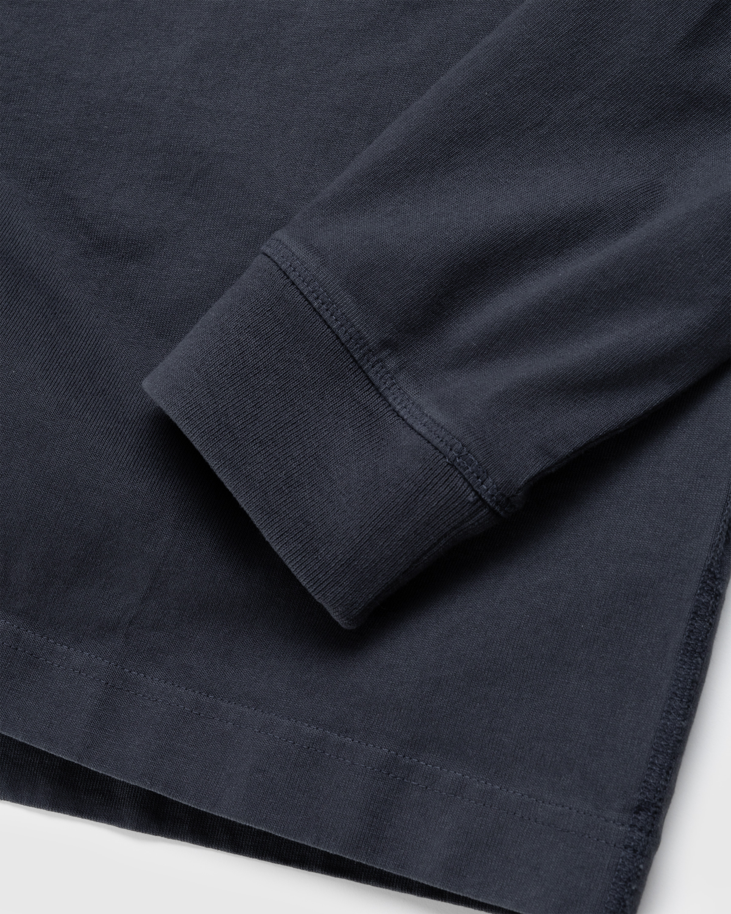 Acne Studios - Logo Long-Sleeve T-Shirt Black - Clothing - Black - Image 7