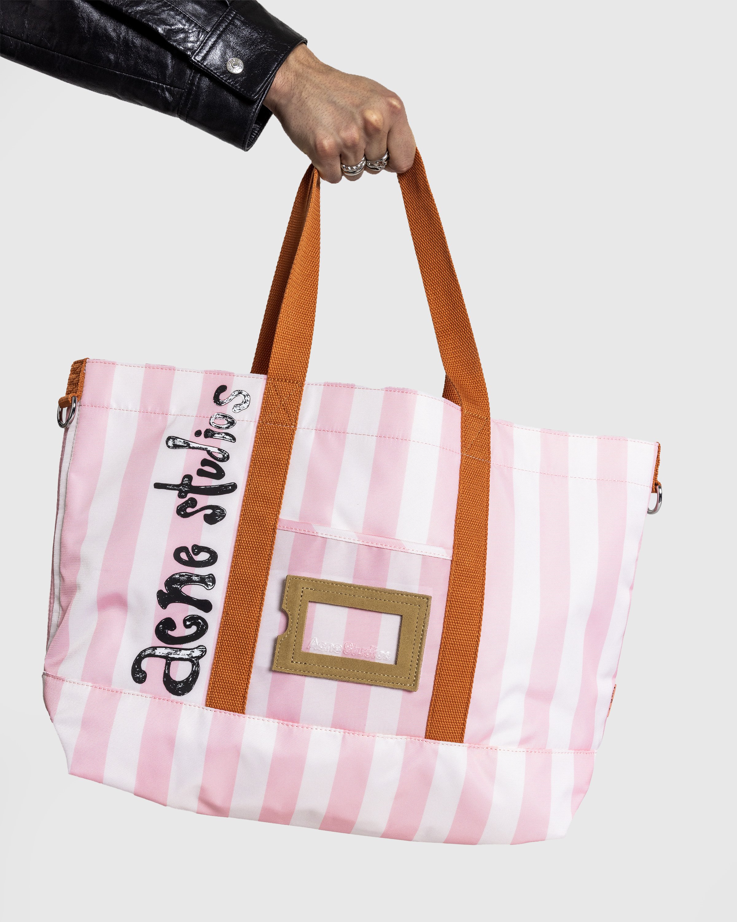 Acne Studios - FN-UX-BAGS000153 Light Pink/ Off White - Accessories - Pink - Image 6