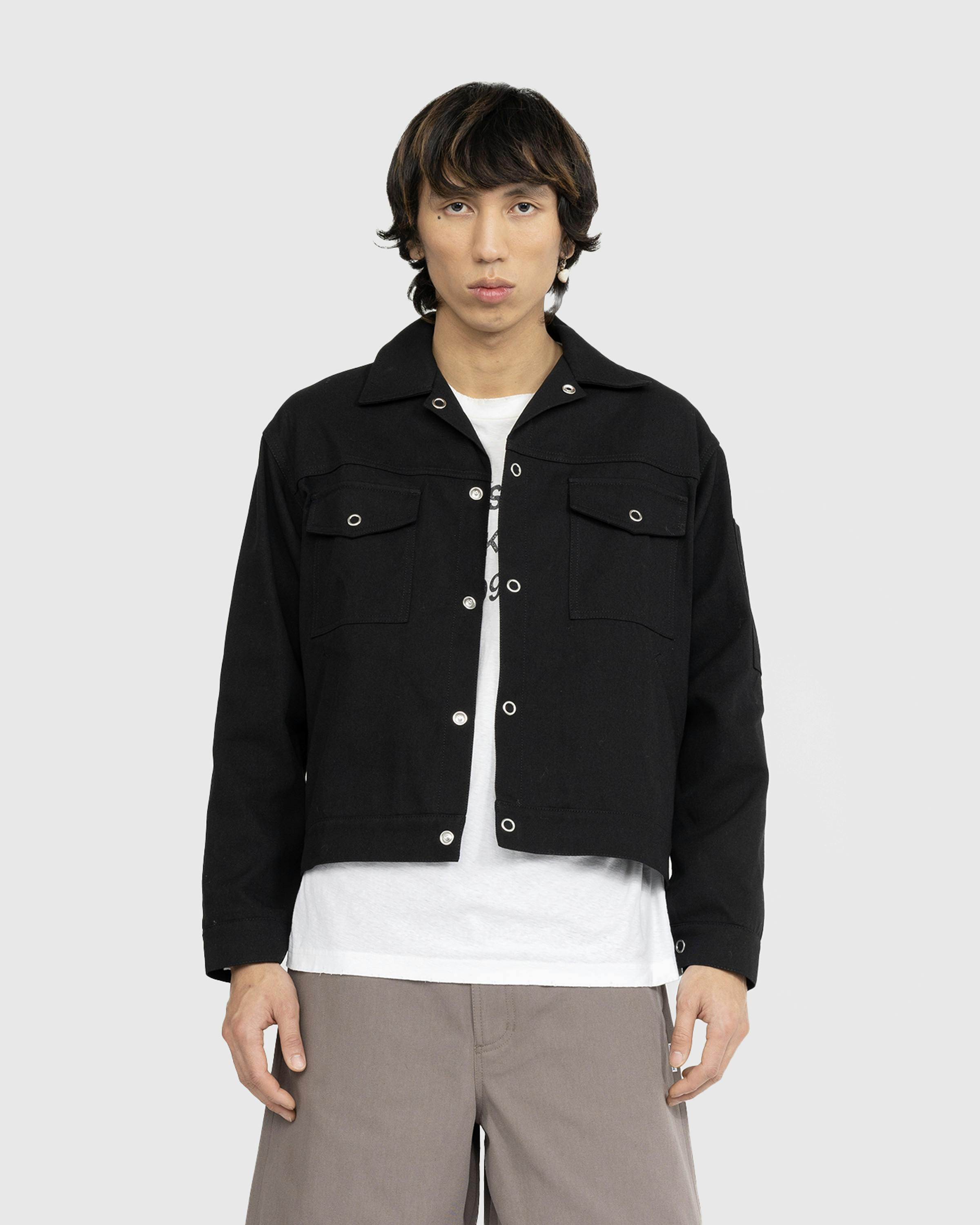 Acne Studios - Twill Jacket Black - Clothing - Black - Image 2