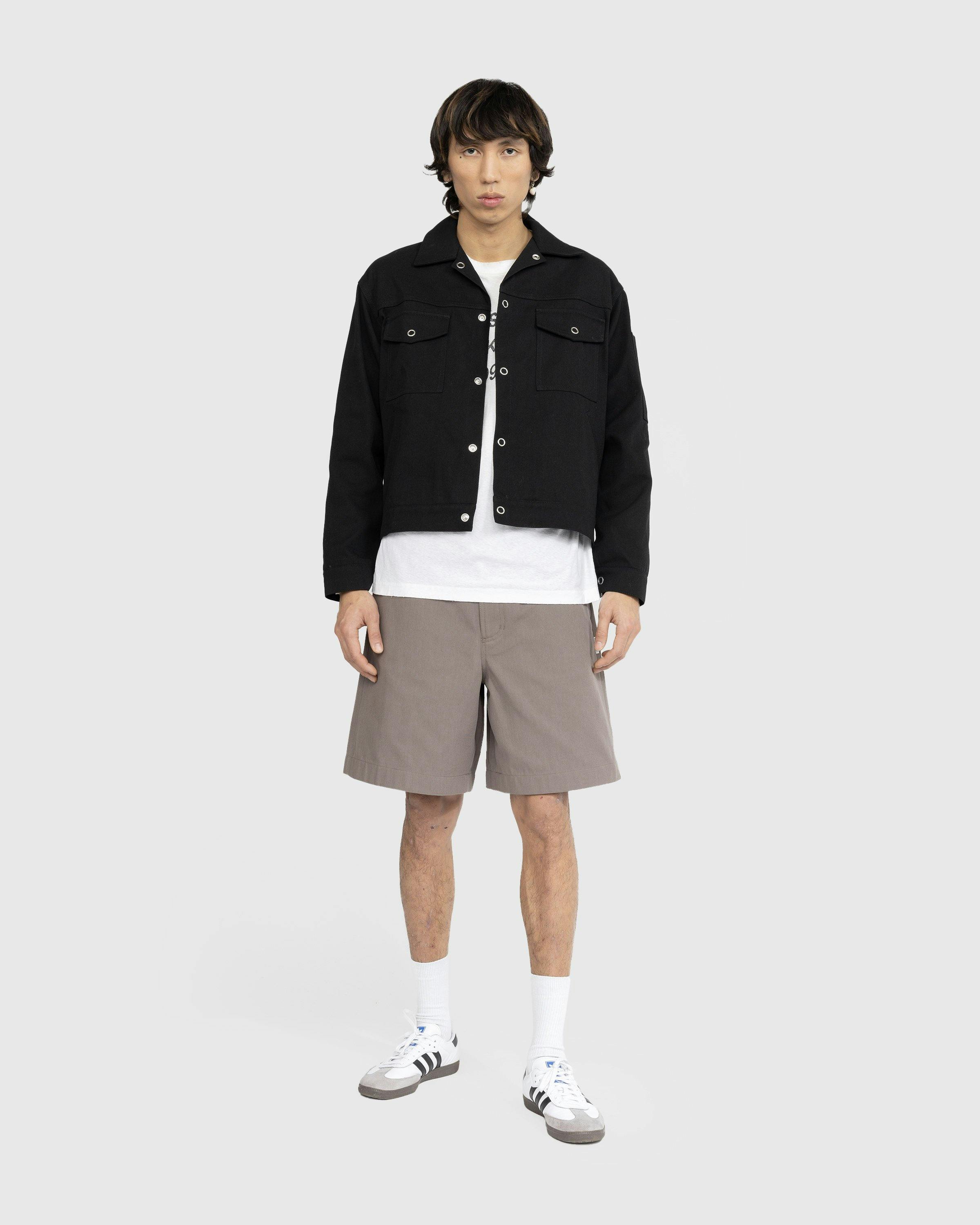 Acne Studios - Twill Jacket Black - Clothing - Black - Image 3