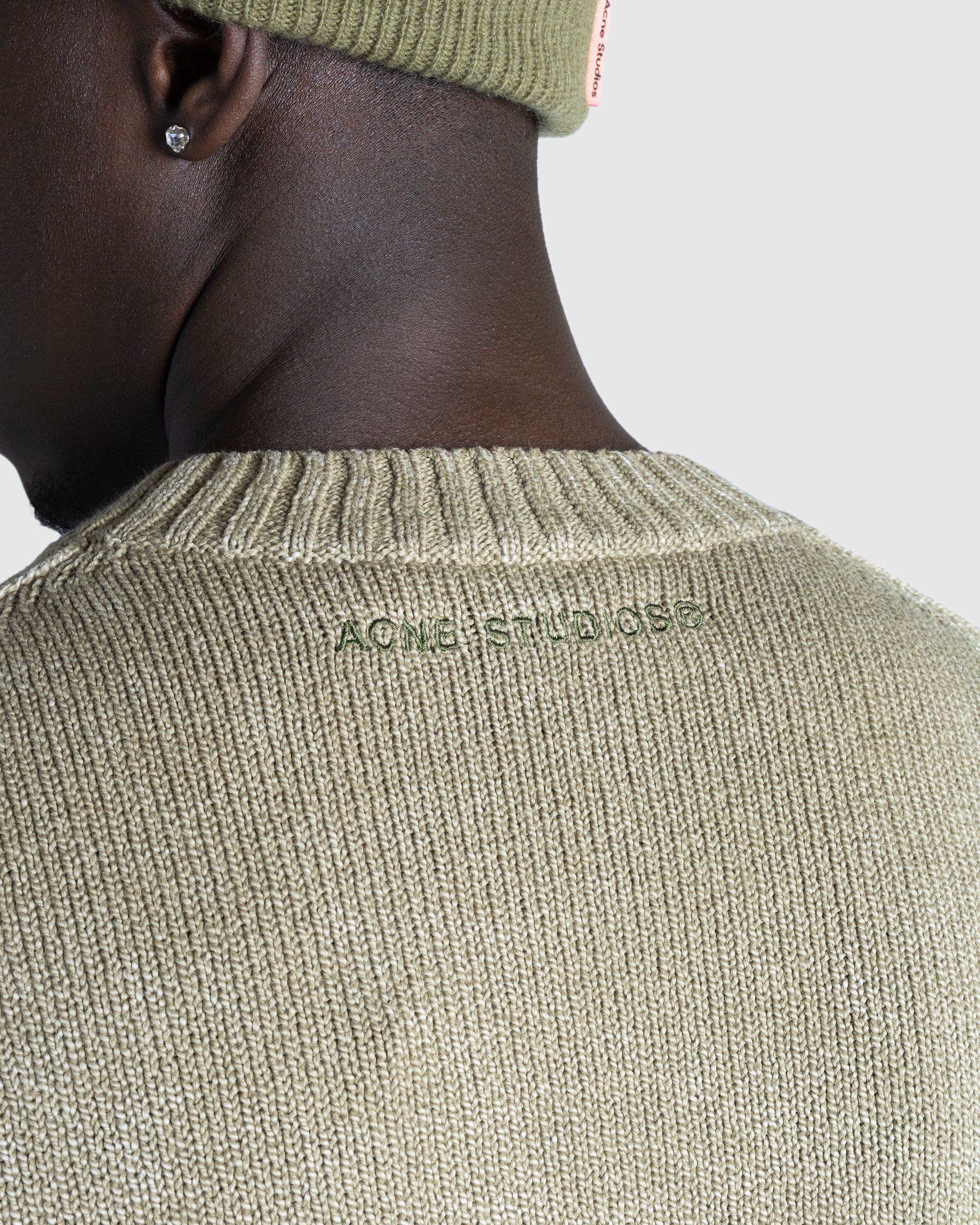 Acne Studios - FN-MN-KNIT000443 Olive Green - Clothing - Green - Image 5