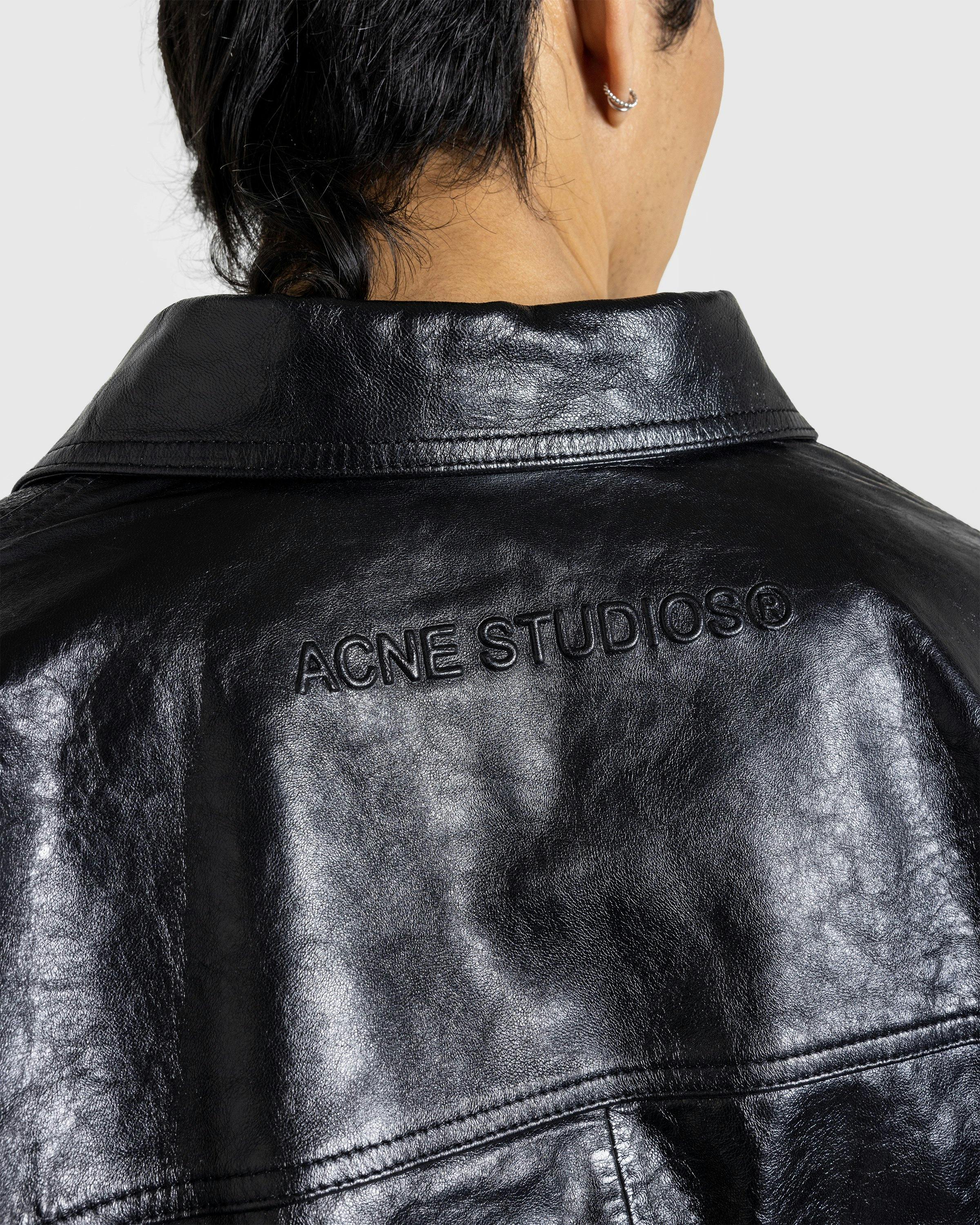 Acne Studios - FN-MN-LEAT000260 Black - Clothing - Black - Image 5