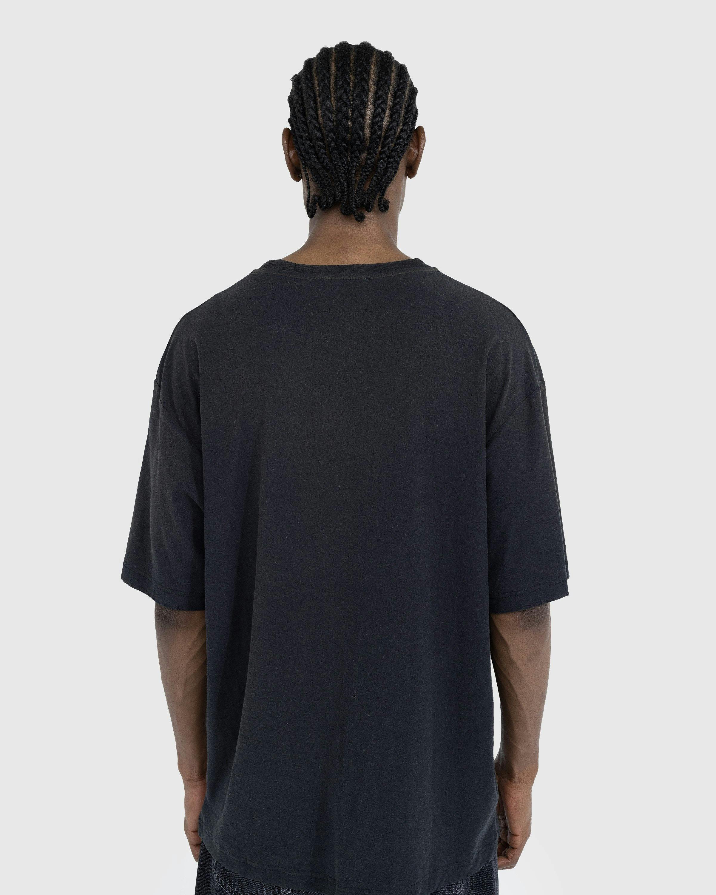 Acne Studios - Logo T-Shirt Black - Clothing - Black - Image 3