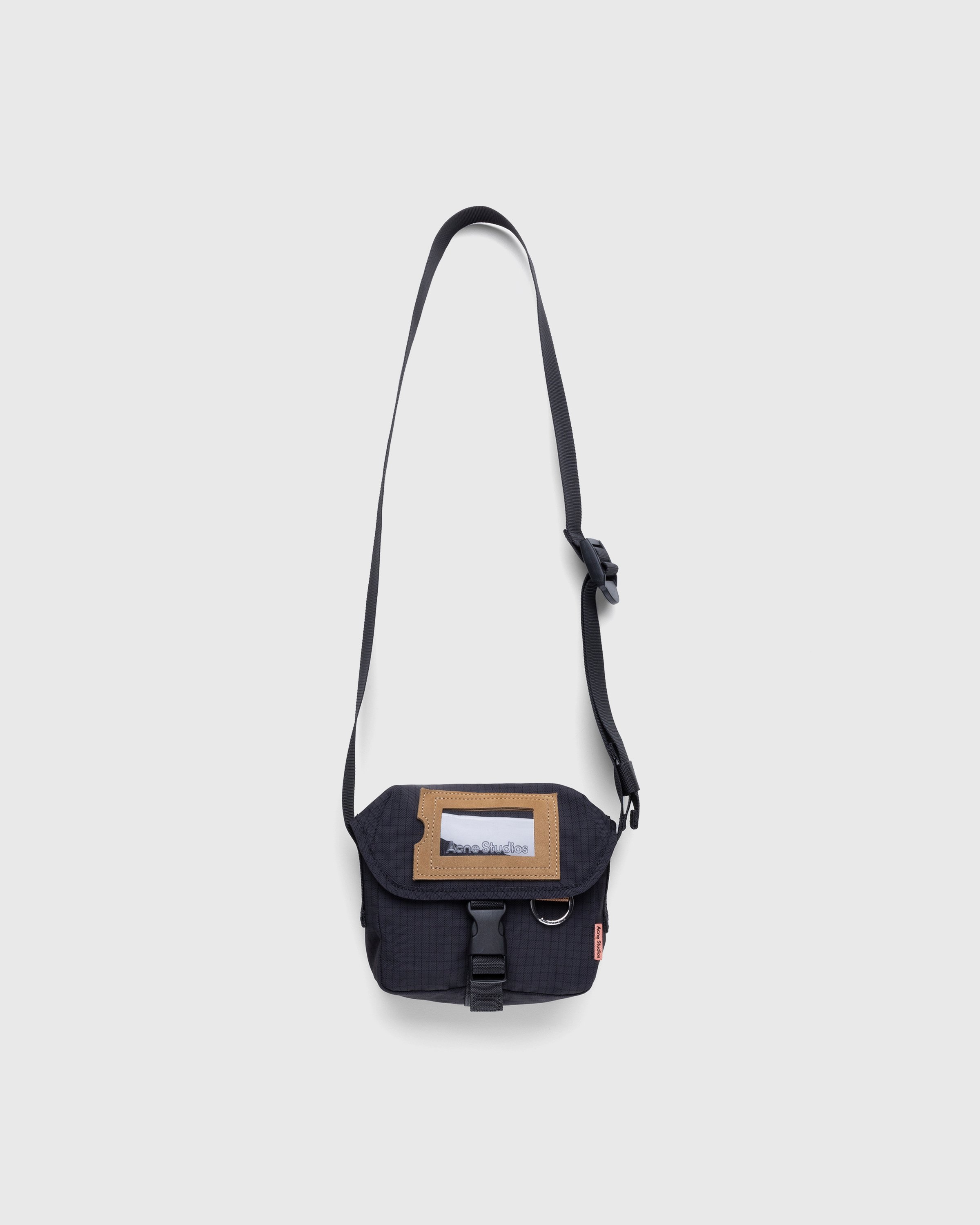Acne Studios - Mini Messenger Bag Black - Accessories - Black - Image 1