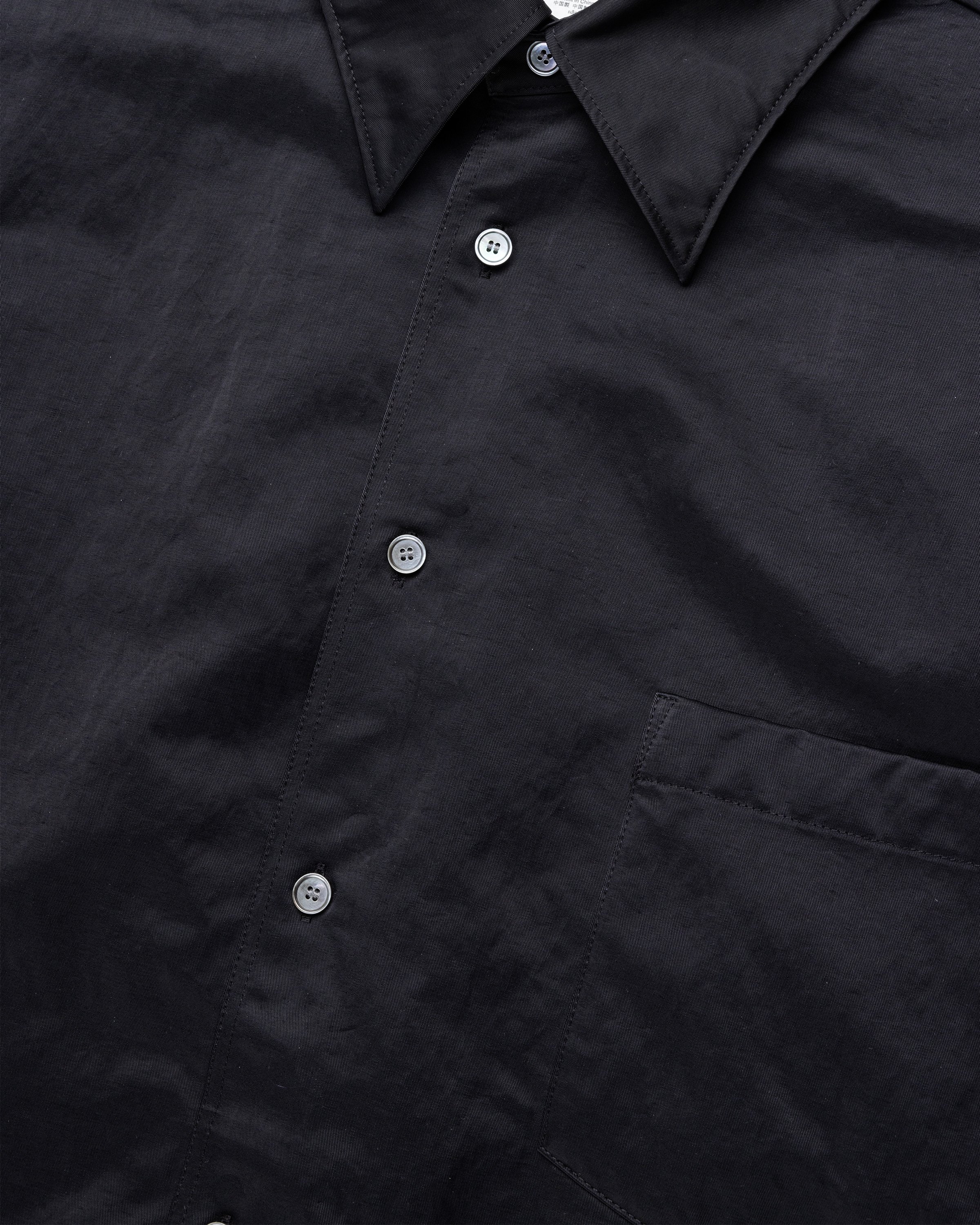Acne Studios - Nylon Overshirt Black - Clothing - Black - Image 7