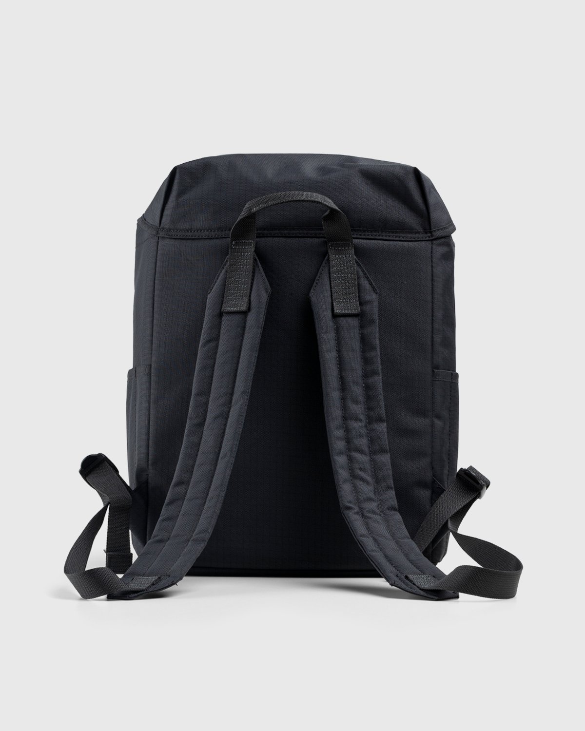 Acne Studios - Large Ripstop Backpack Black/Khaki Green - Accessories - Black - Image 3