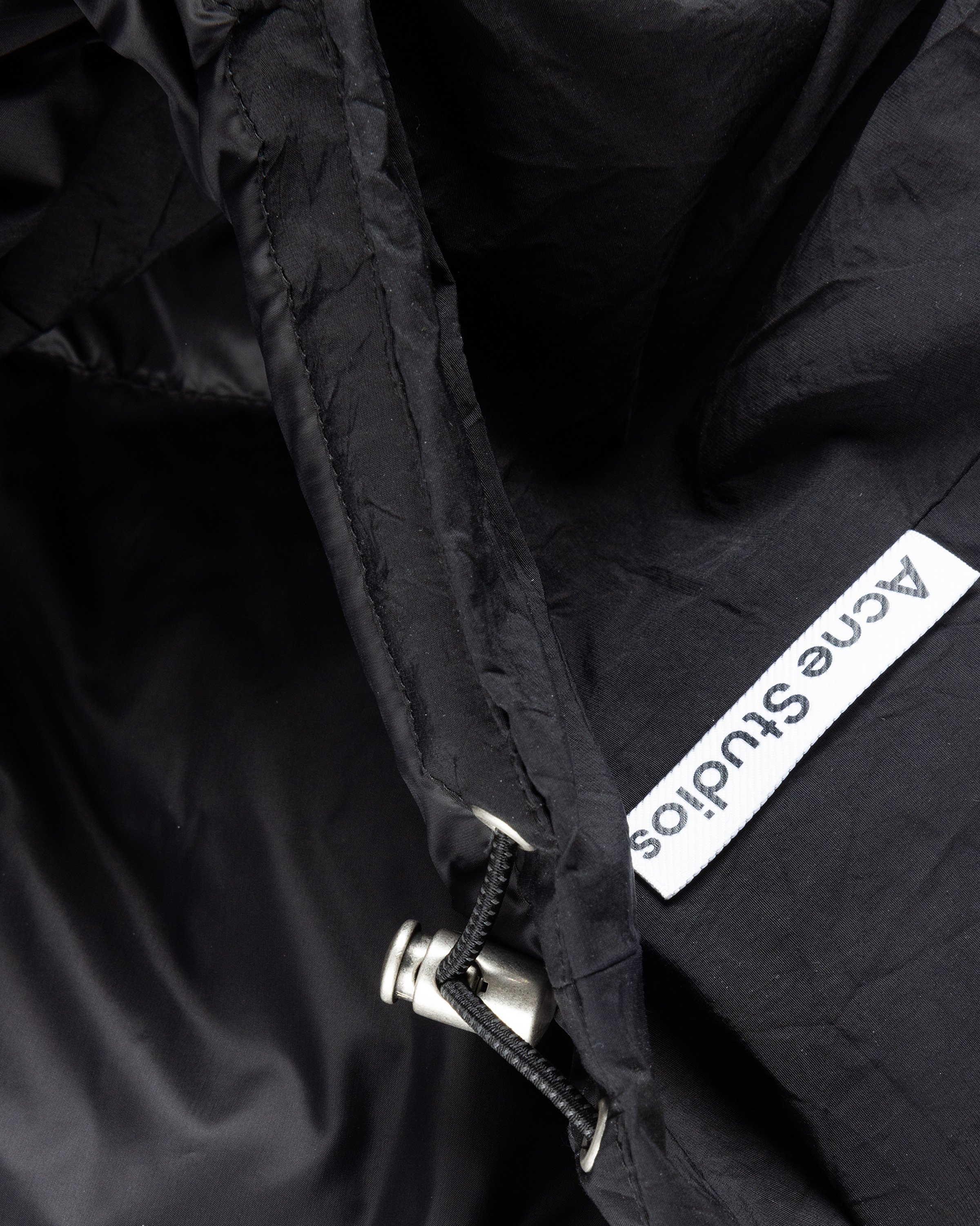 Acne Studios - Nylon Jacket Black - Clothing - Black - Image 6