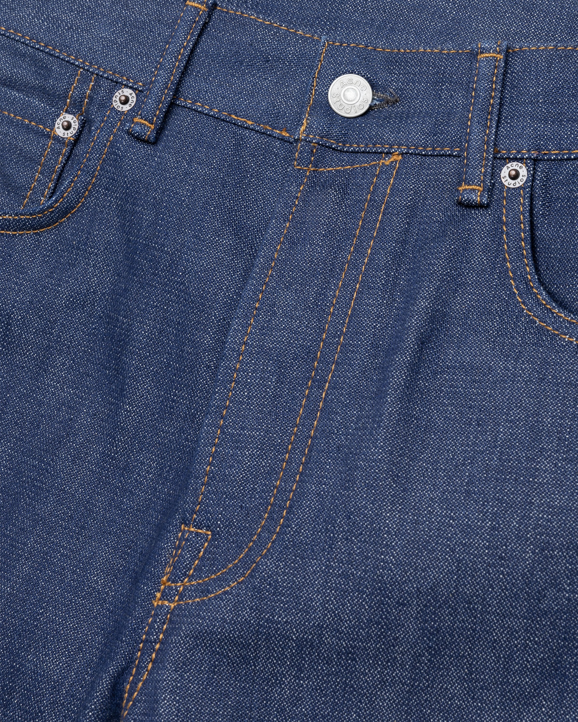 Acne Studios - Regular Fit Jeans 1992 Indigo Blue - Clothing - Blue - Image 5