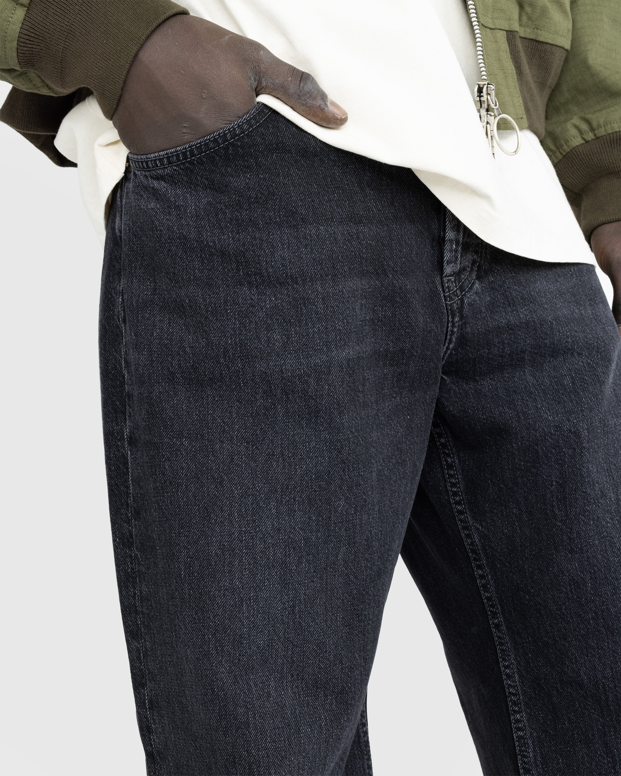 Acne Studios - Loose Fit Jeans 2021 Vintage Black - Clothing - Black - Image 5