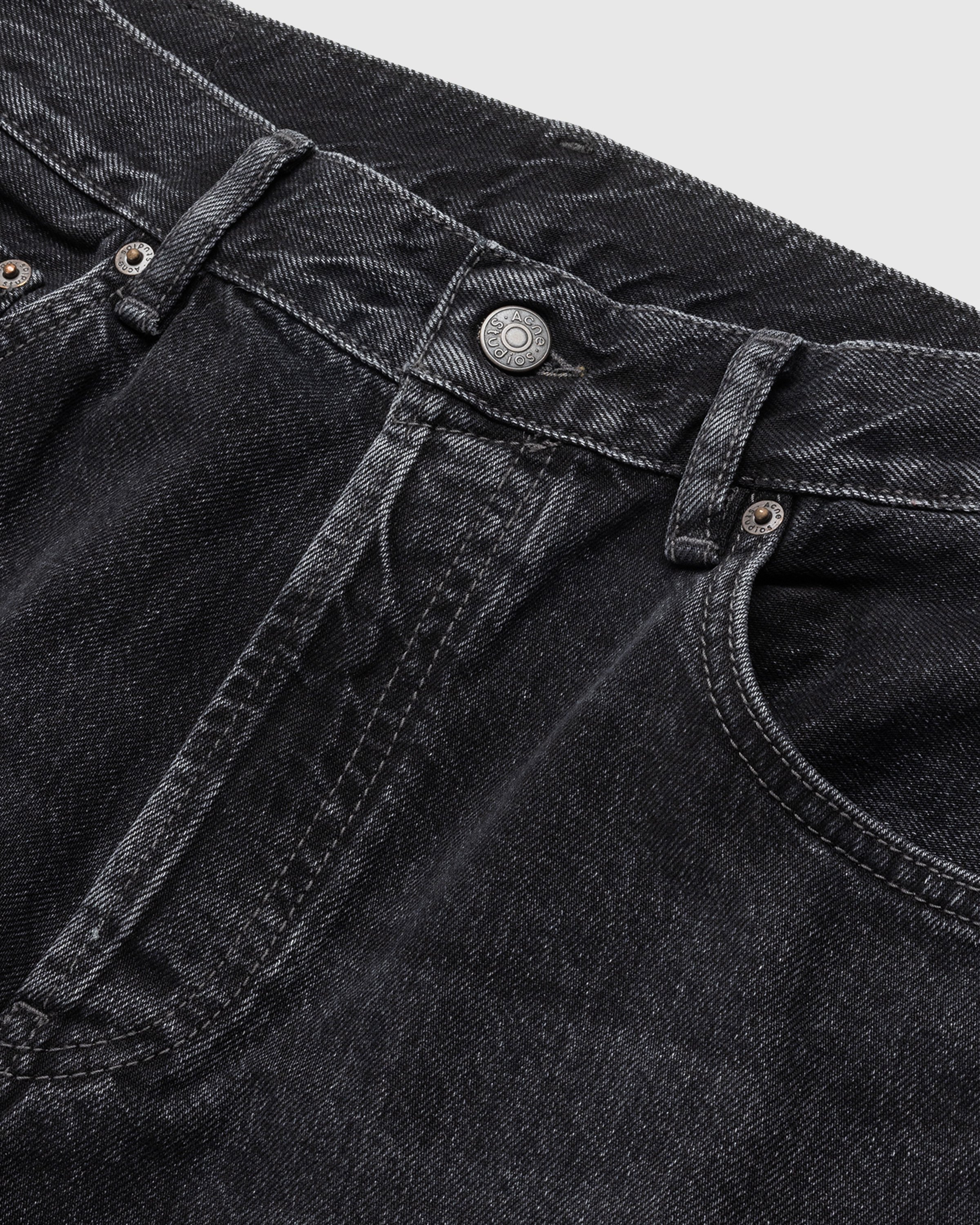 Acne Studios - Loose Fit Jeans 2021 Vintage Black - Clothing - Black - Image 7