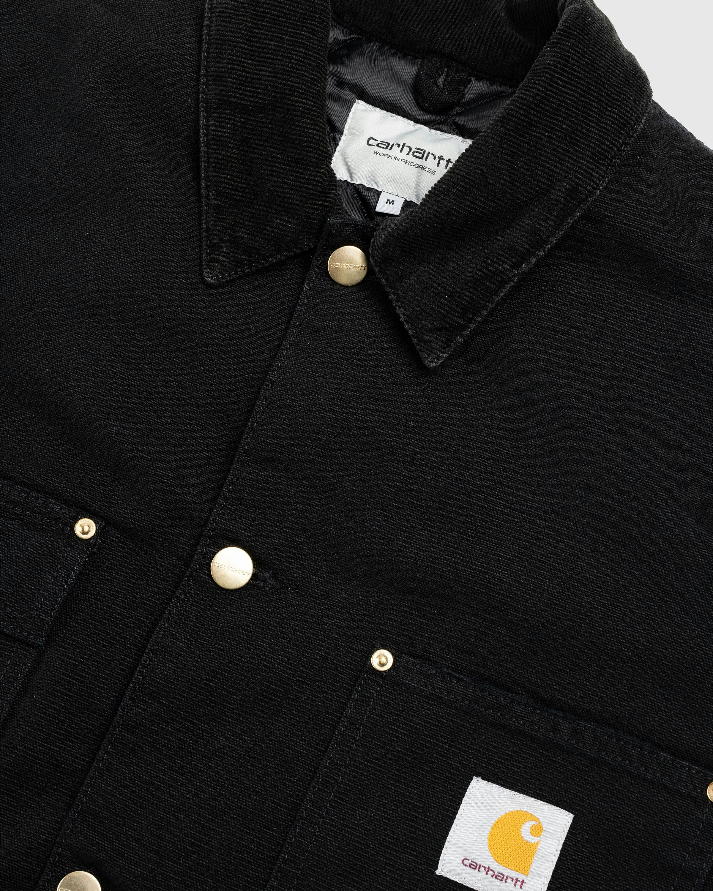 Carhartt WIP - OG Chore Coat Black/Aged Canvas - Clothing - Black - Image 5