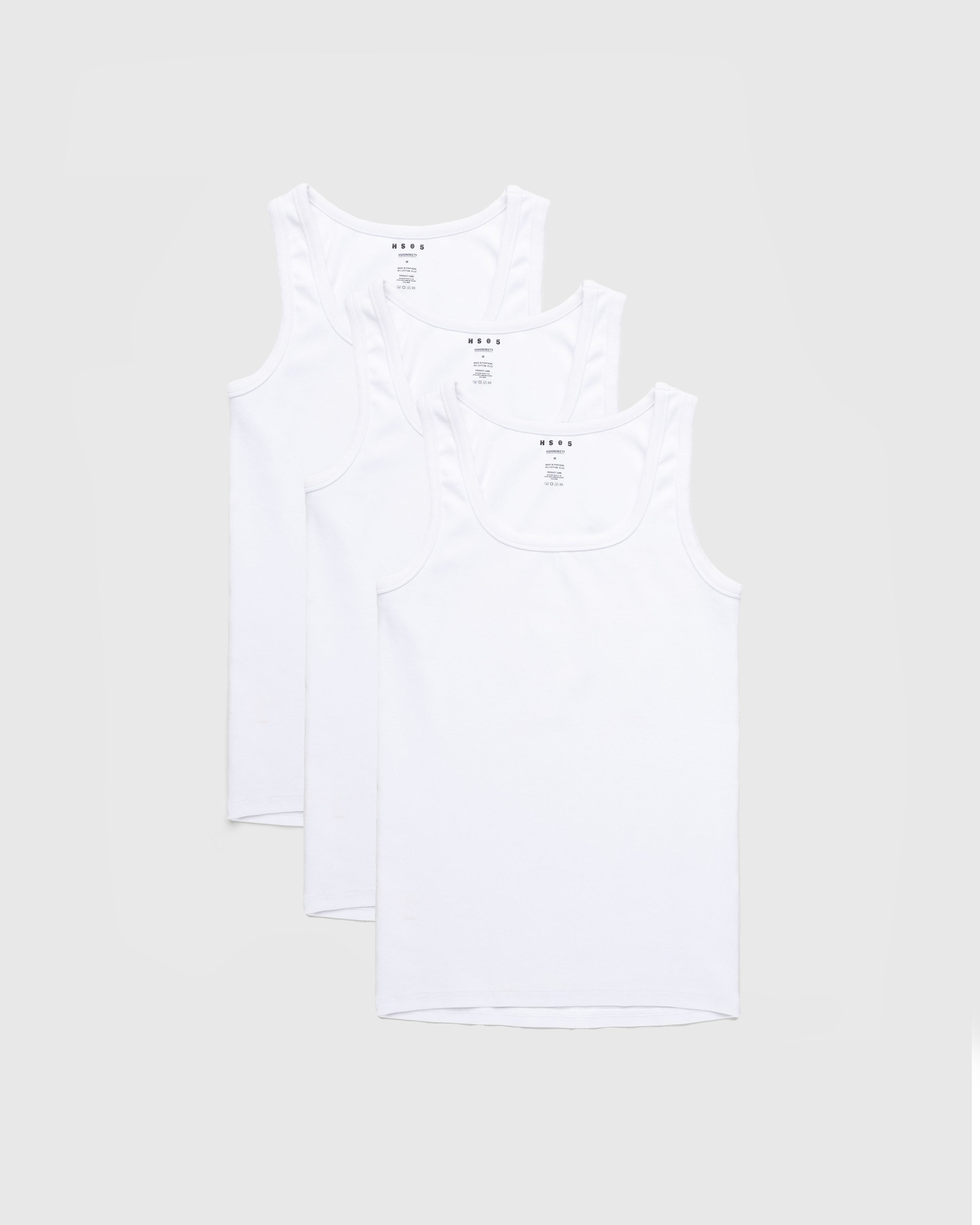 Highsnobiety HS05 - 3 Pack Tank Top White - Clothing - White - Image 1
