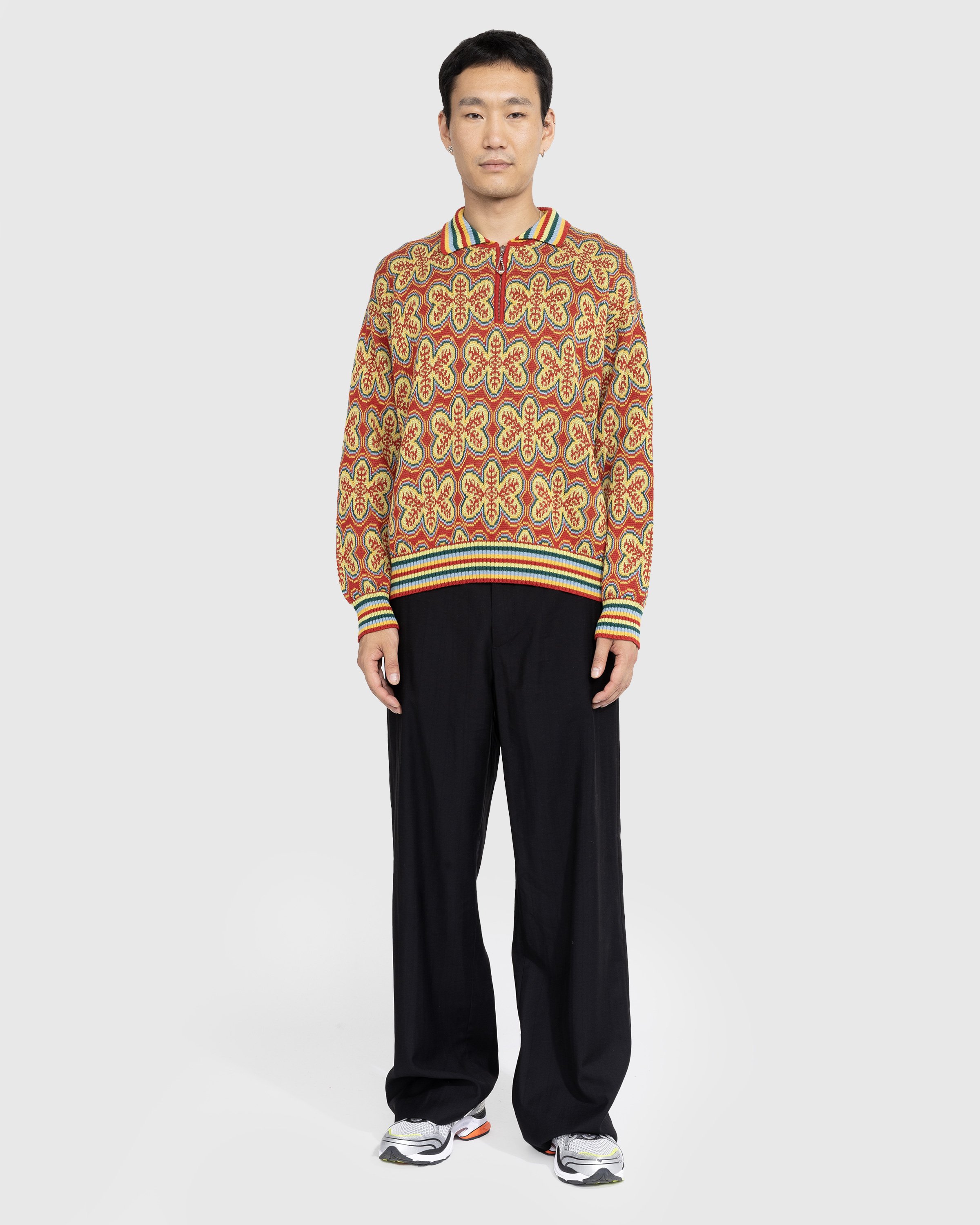 Bode - Dream State Quarter-Zip Sweater Multi - Clothing - Multi - Image 2