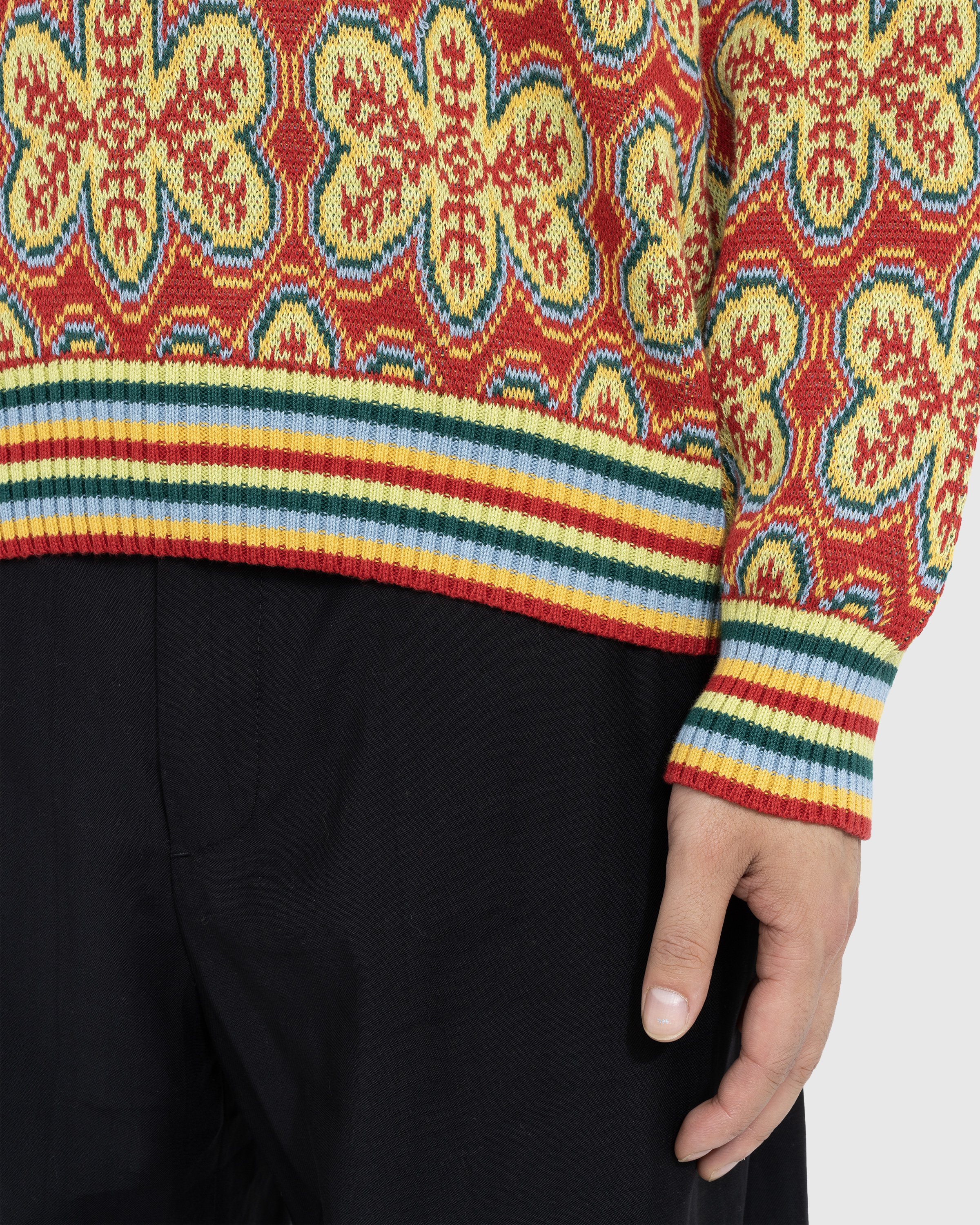 Bode - Dream State Quarter-Zip Sweater Multi - Clothing - Multi - Image 4