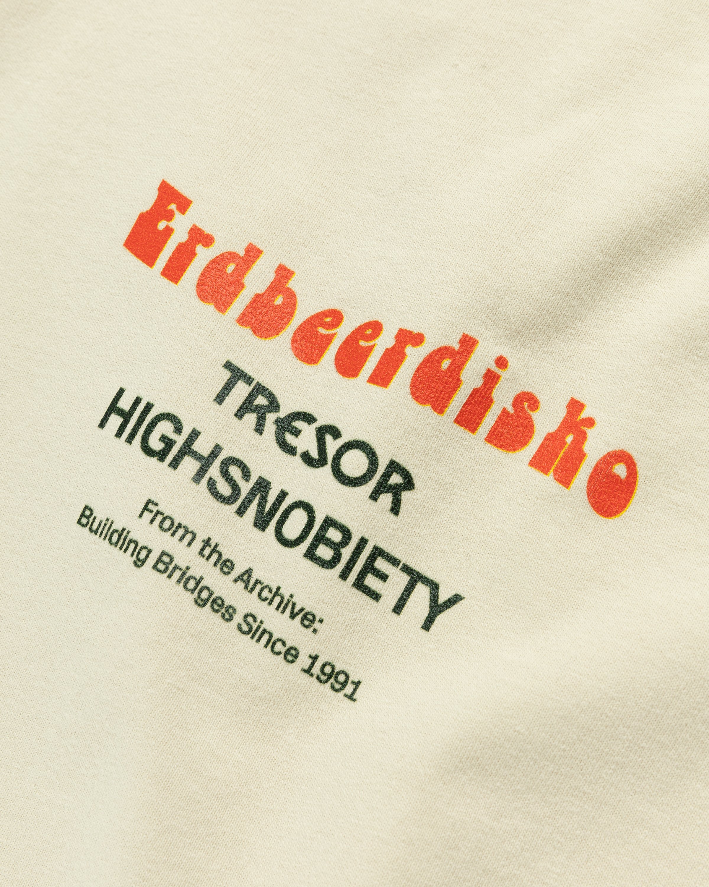 Tresor x Highsnobiety - BERLIN, BERLIN 3 Strawberry Disco T-Shirt Eggshell - Clothing - Beige - Image 4