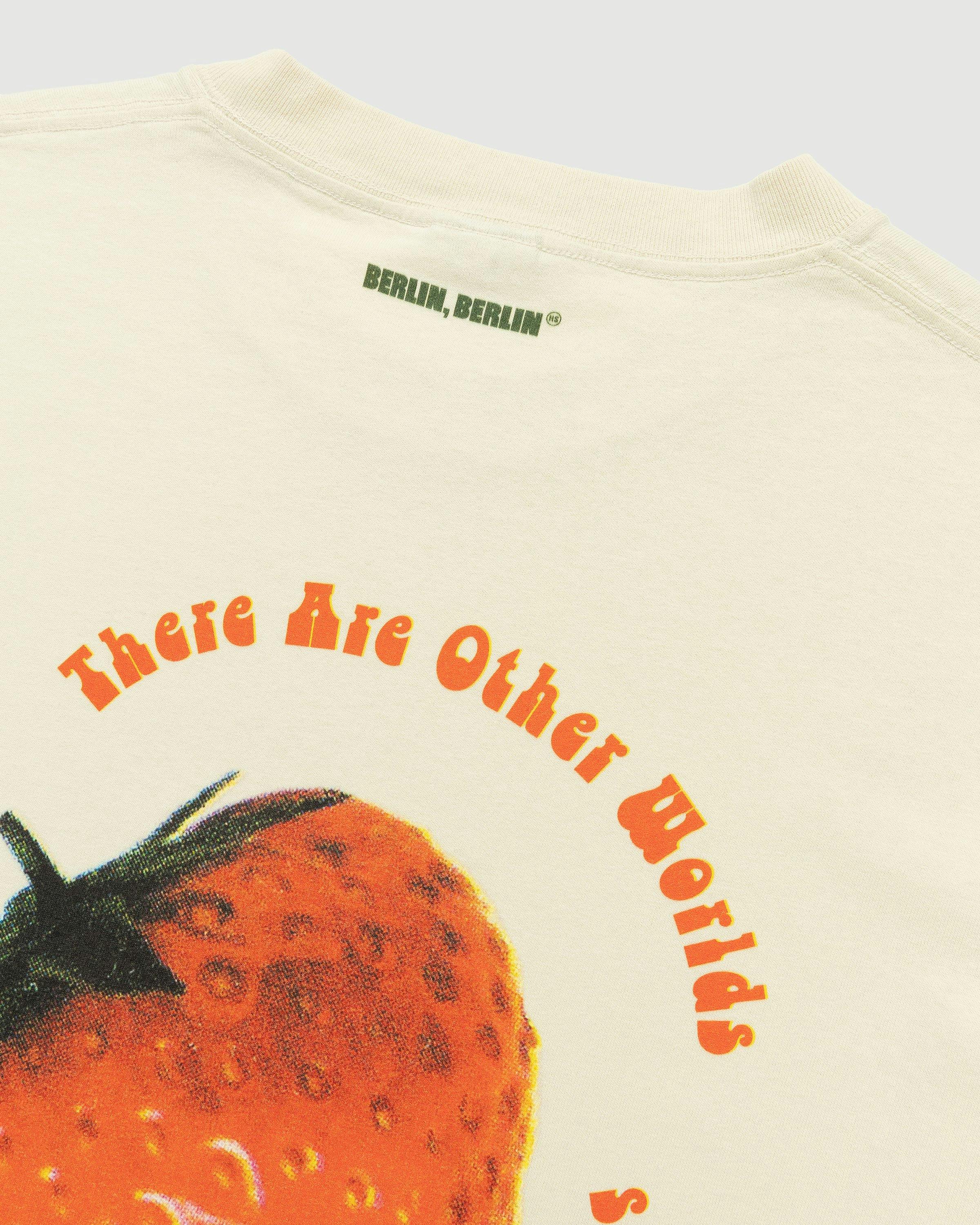 Tresor x Highsnobiety - BERLIN, BERLIN 3 Strawberry Disco T-Shirt Eggshell - Clothing - Beige - Image 5