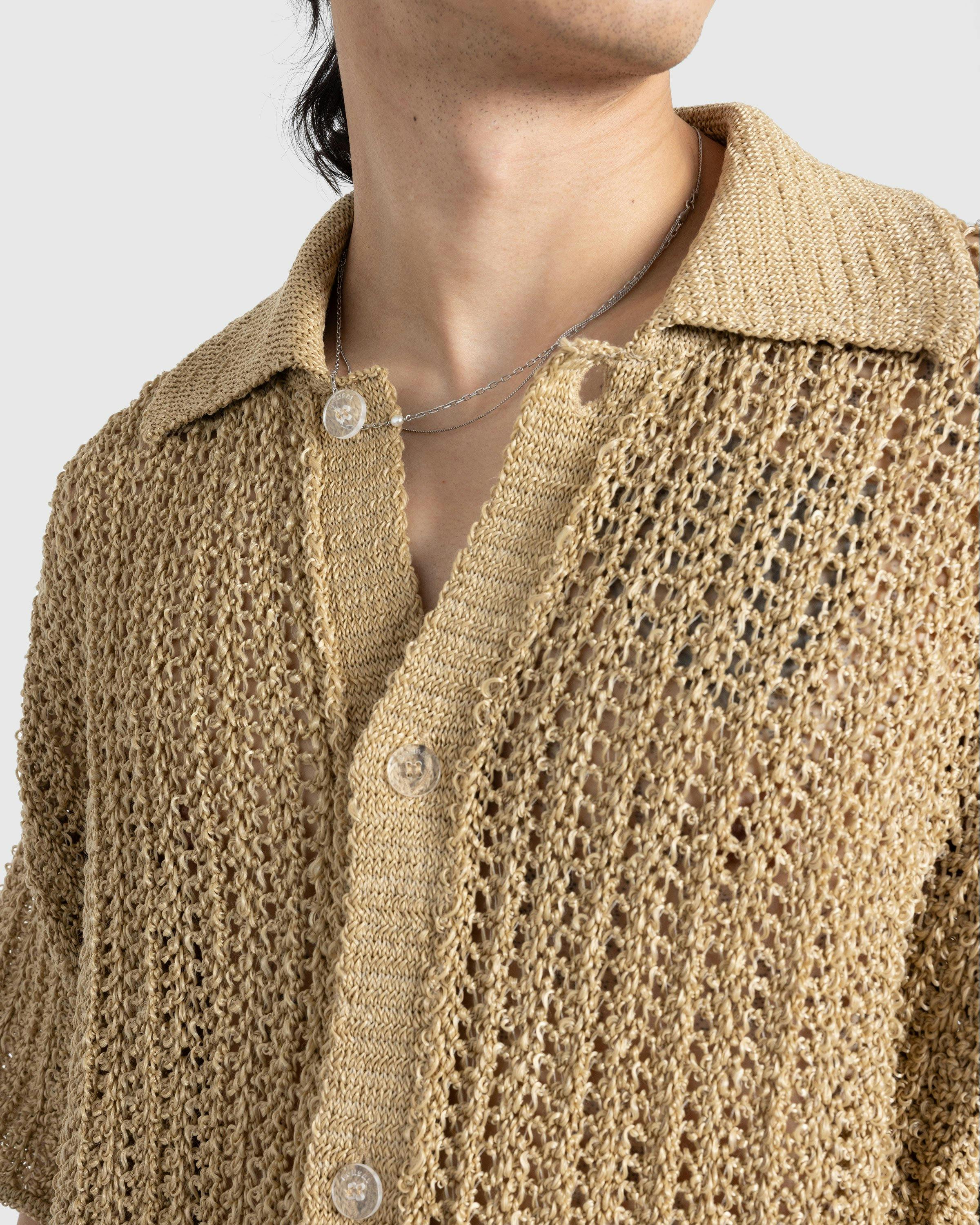 Bonsai - Knit Raffia Shirt Rafia - Clothing - Beige - Image 5