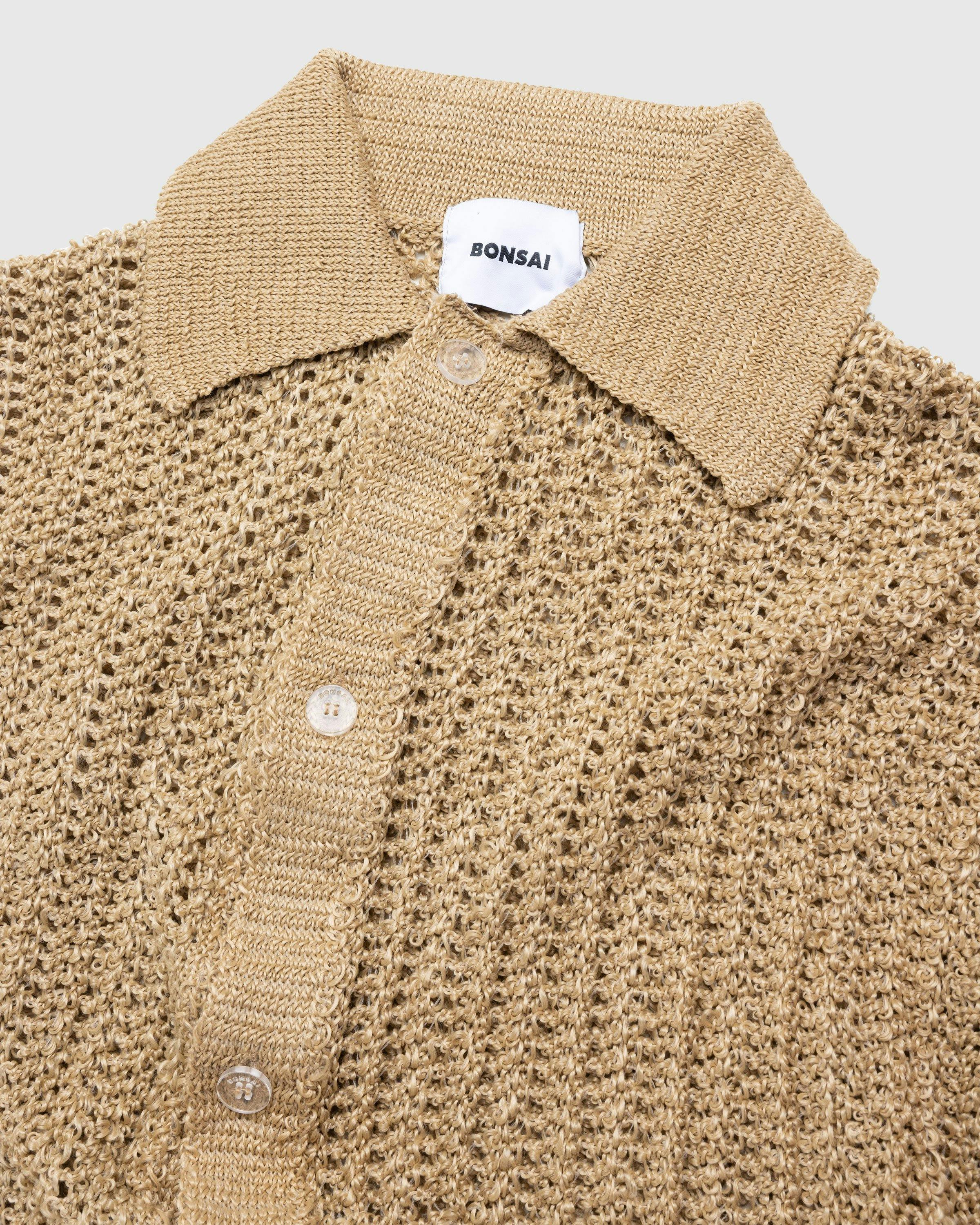 Bonsai - Knit Raffia Shirt Rafia - Clothing - Beige - Image 6