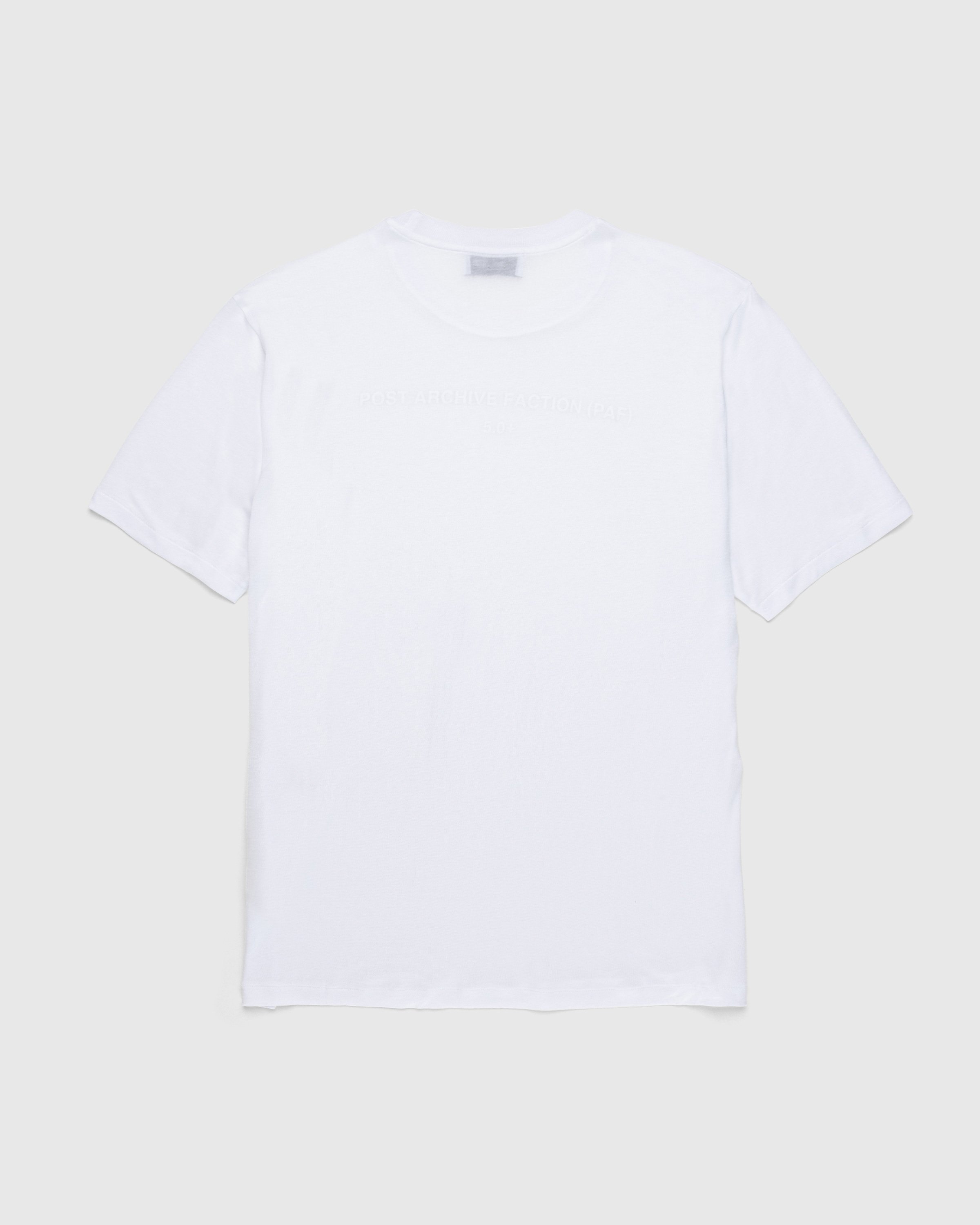Post Archive Faction (PAF) - 5.0+ Tee Right White - Clothing - White - Image 1