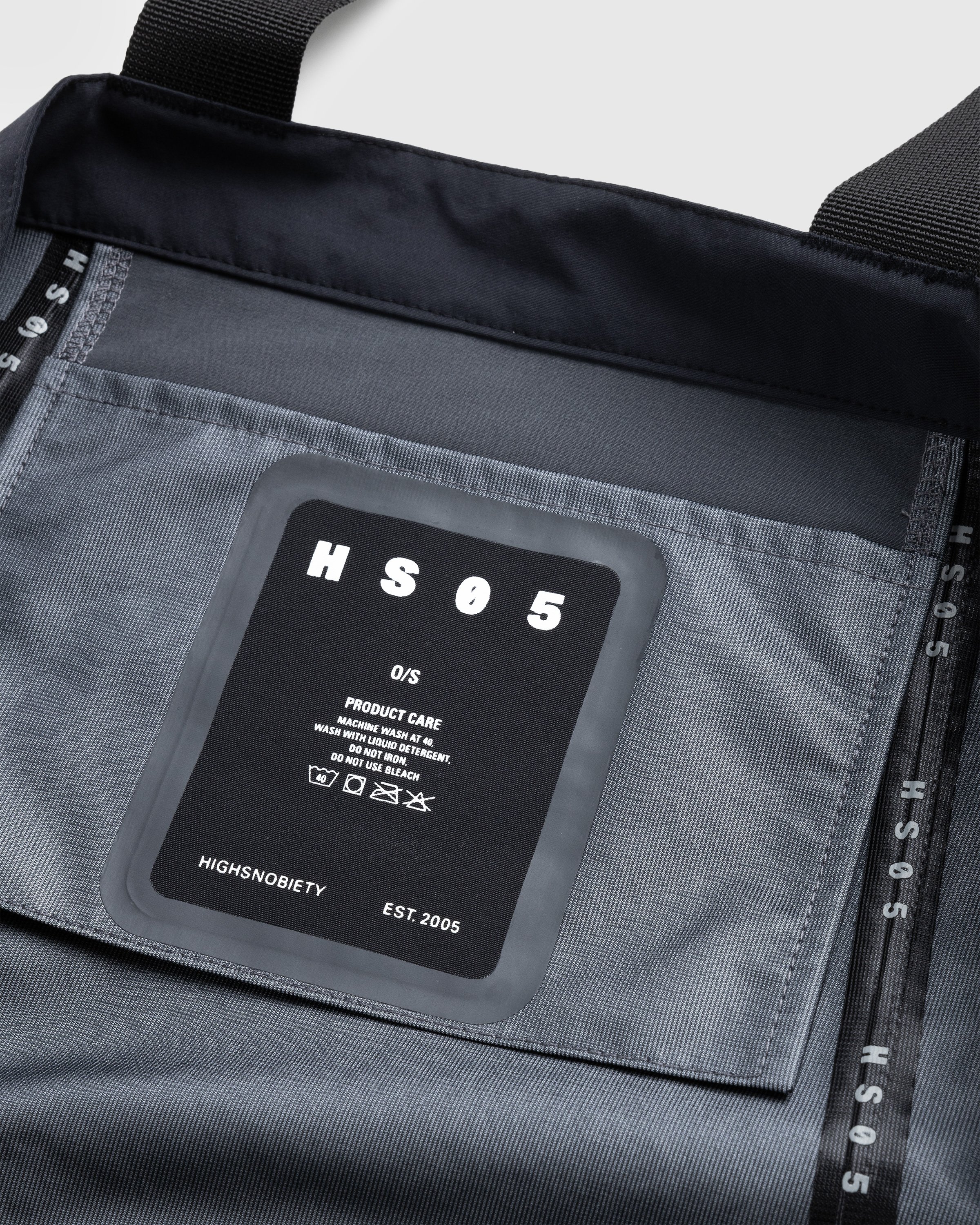 Highsnobiety HS05 - 3-Layer Nylon Tote Bag Black - Accessories - Black - Image 6