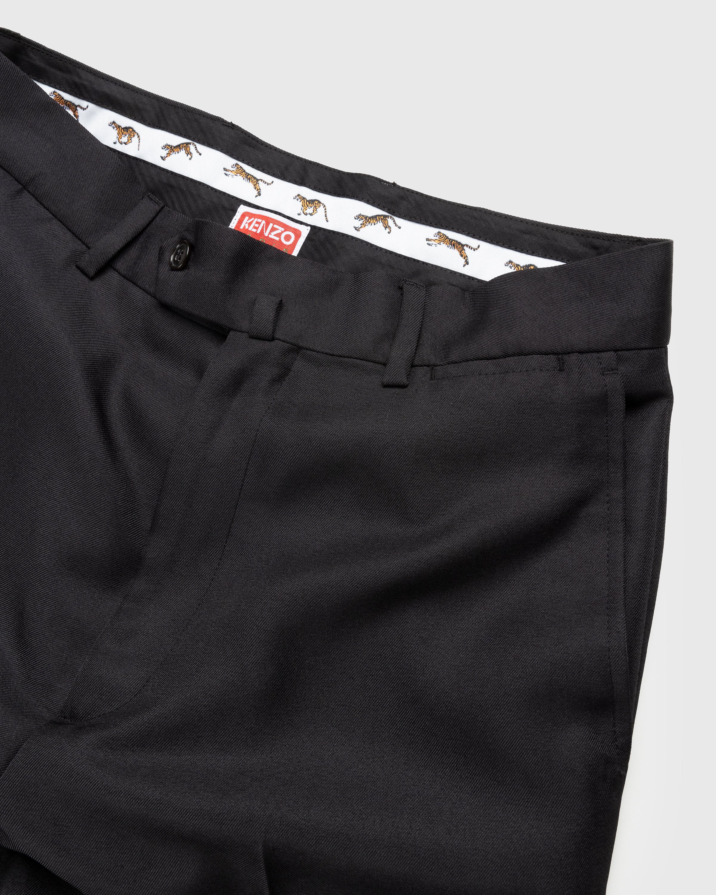 Kenzo - Slim-Fit Trousers Black - Clothing - Black - Image 3