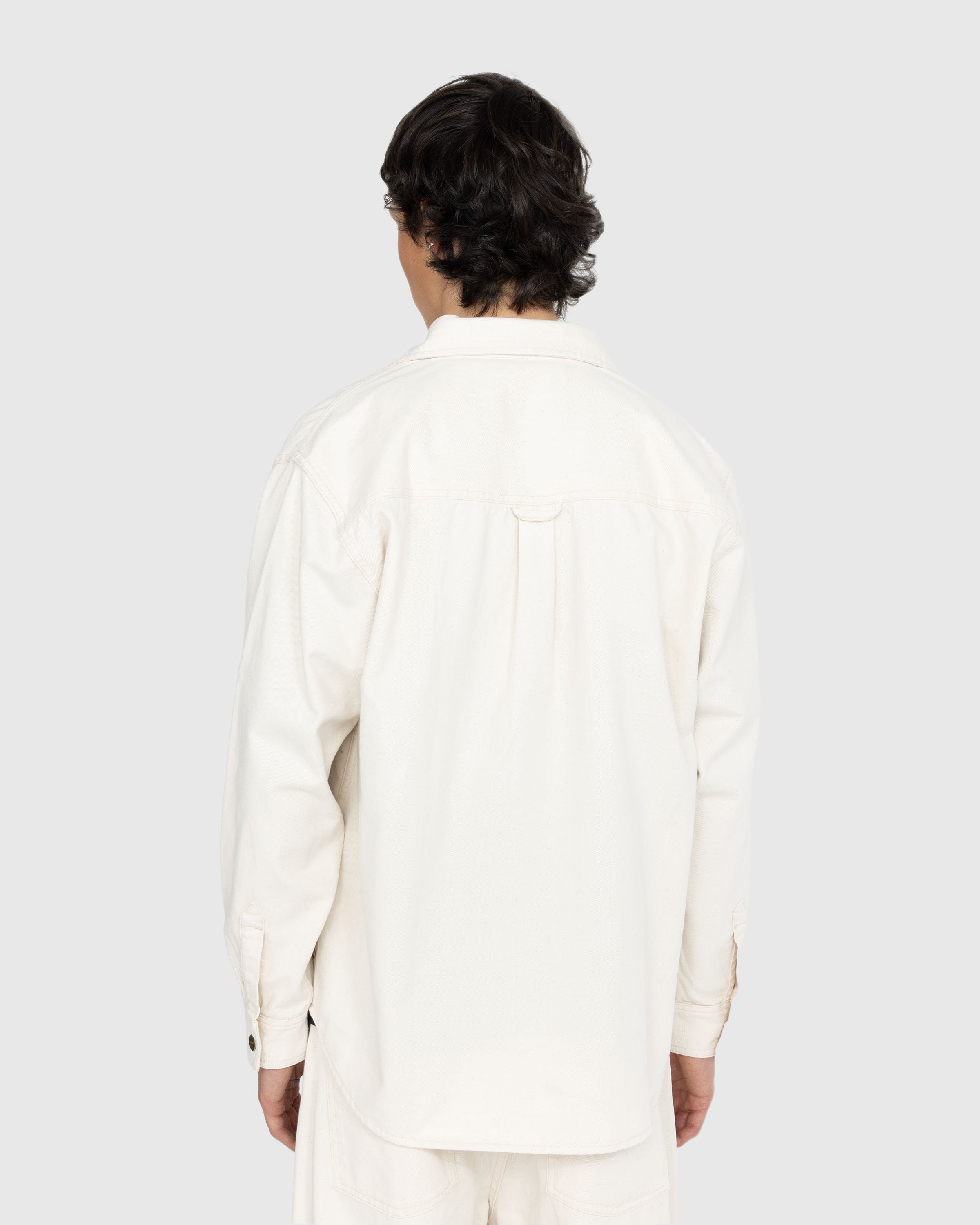 Carhartt WIP - Derby Shirt Jacket Natural - Clothing - White - Image 3