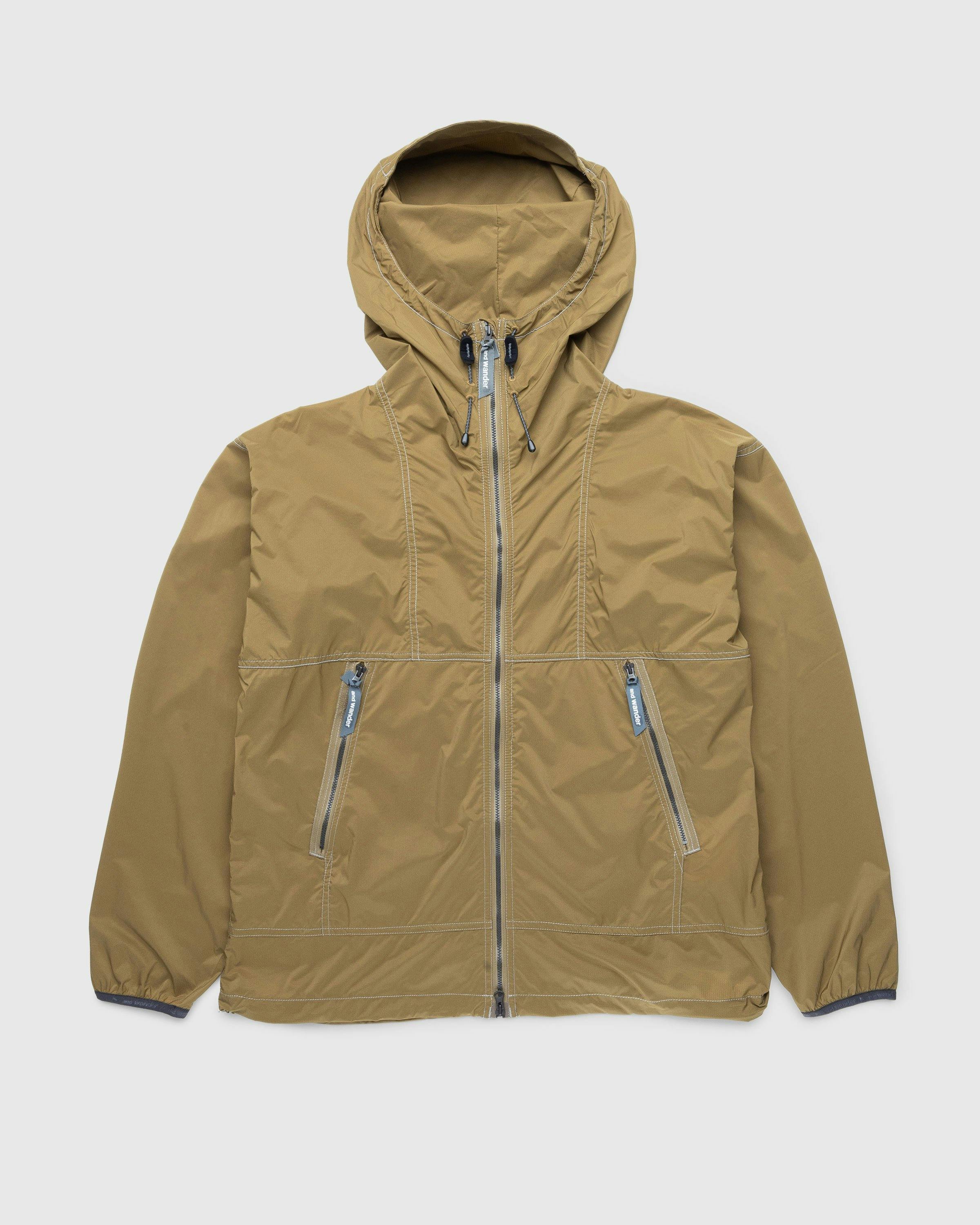 And Wander - Pertex Wind Jacket Beige - Clothing - Beige - Image 1