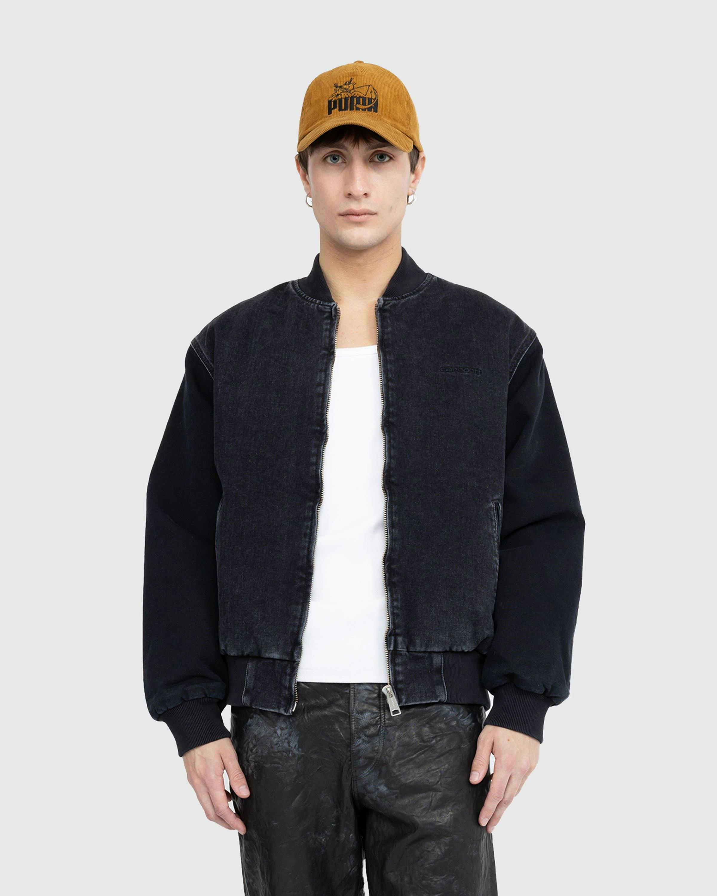 Carhartt WIP - Paxon Bomber Black / Black /stone washed - Clothing - Black - Image 2