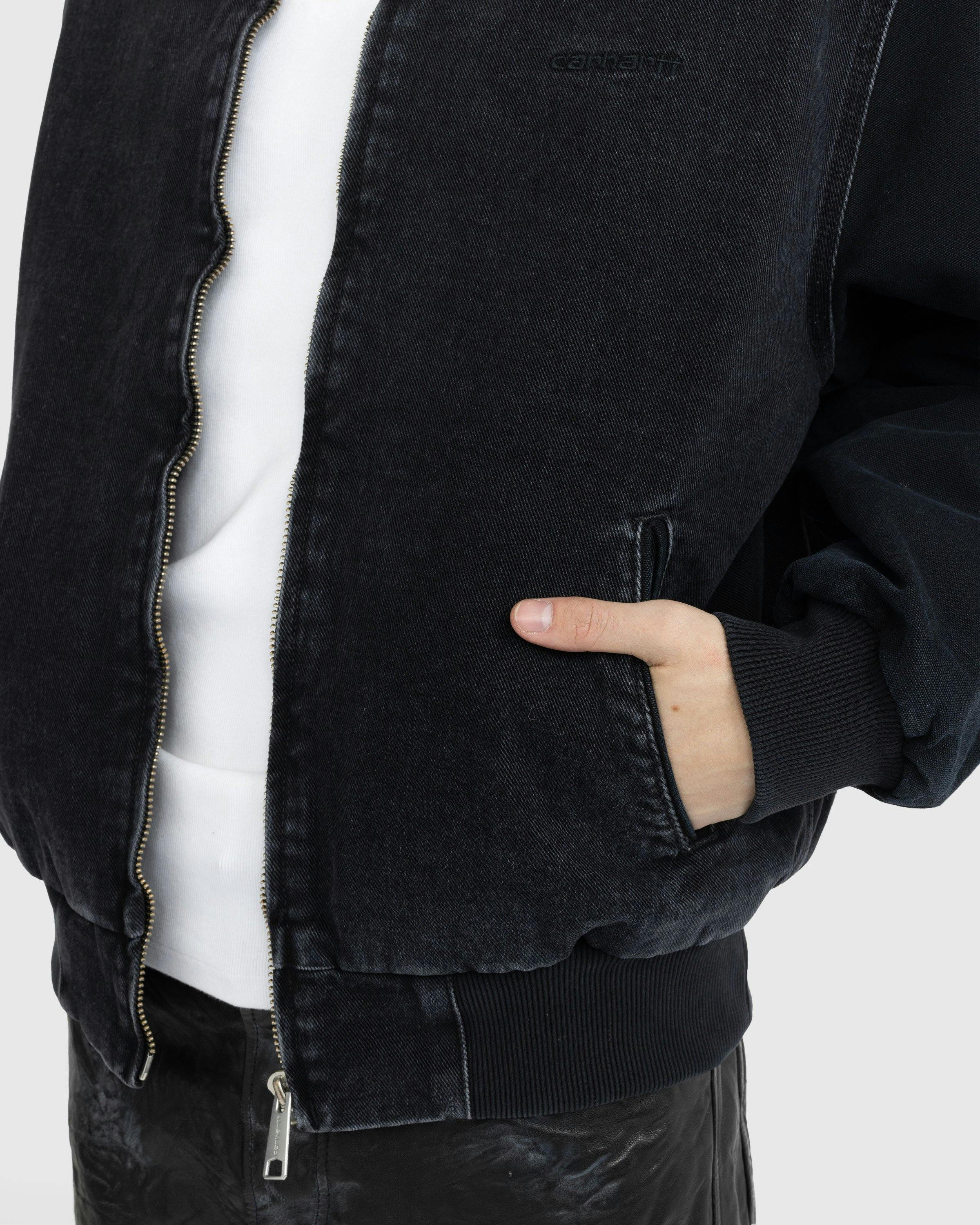 Carhartt WIP - Paxon Bomber Black / Black /stone washed - Clothing - Black - Image 5